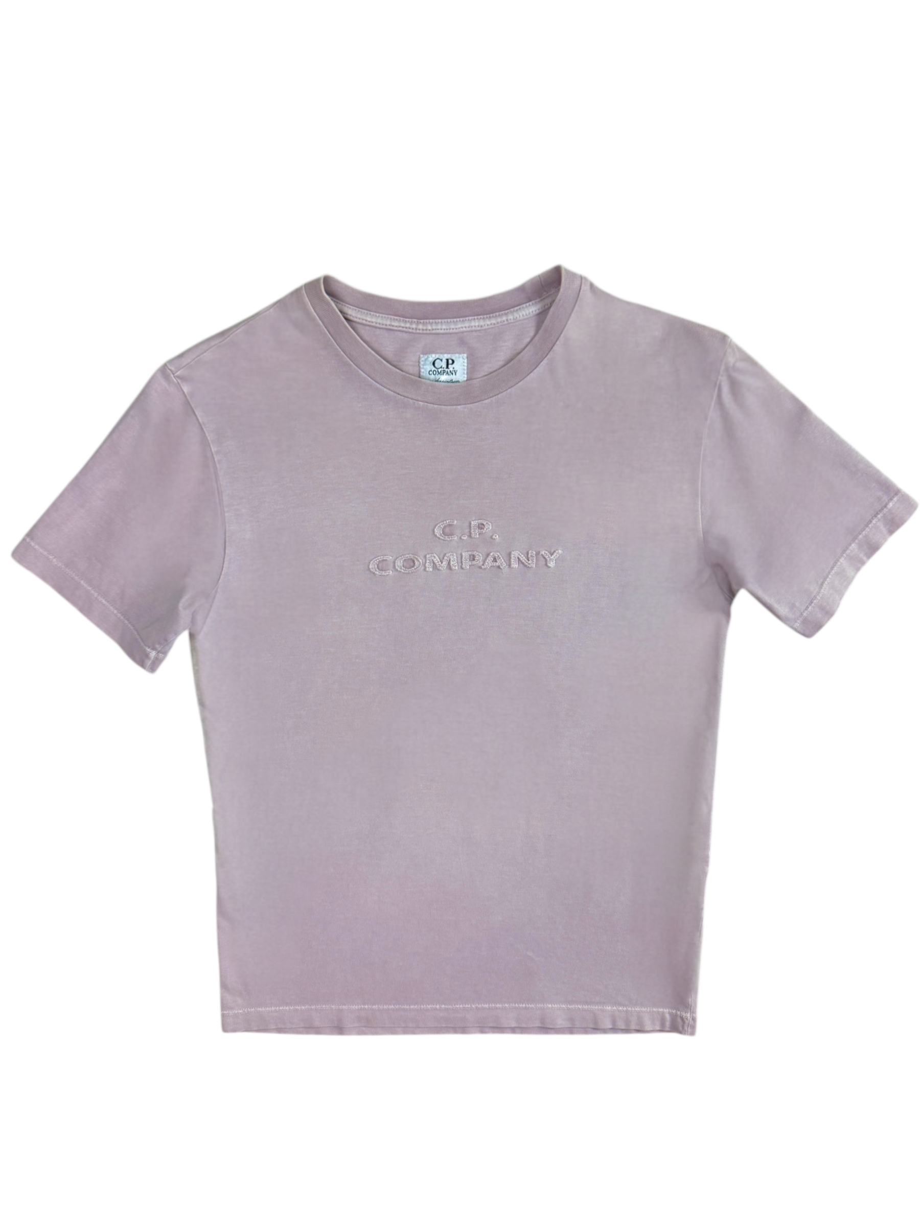 TEE-SHIRT C.P COMPANY - ROSE - TAILLE 12 ANS