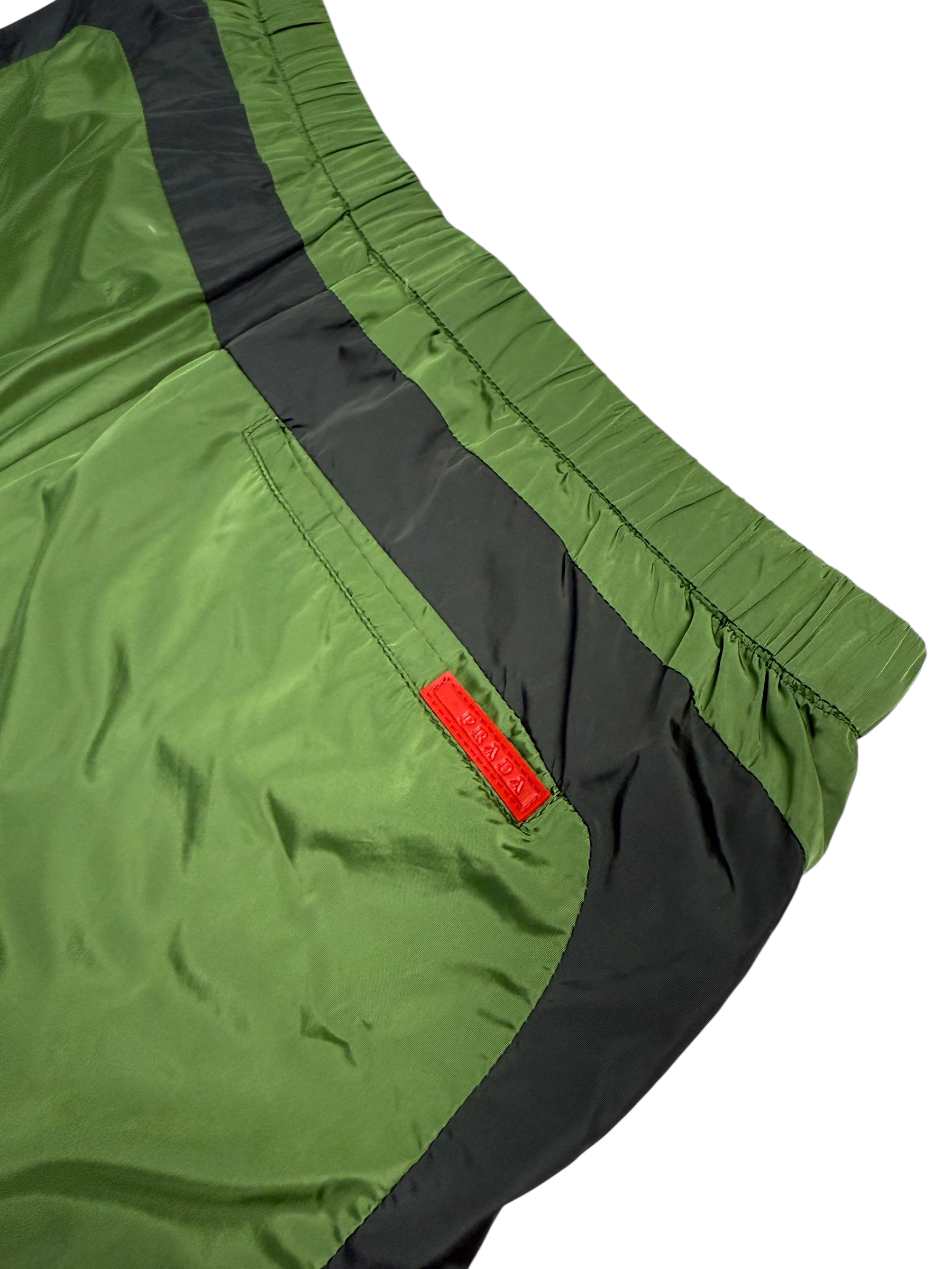 SHORT DE BAIN PRADA VINTAGE - KAKI - TAILLE 46