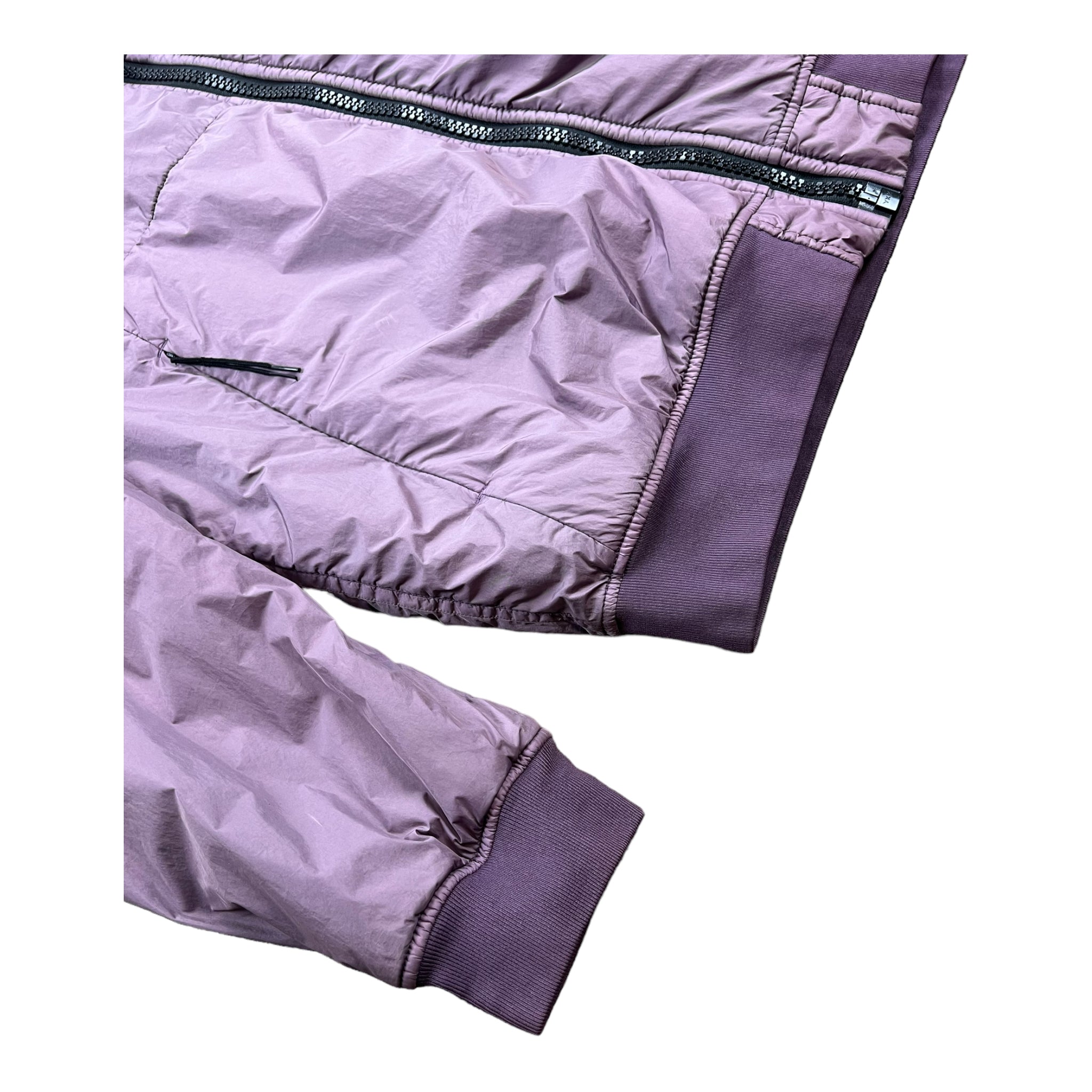 VESTE STONE ISLAND GARMENT DYED CRINKLE REPS NY WHITH PRIMALOFT - NB08