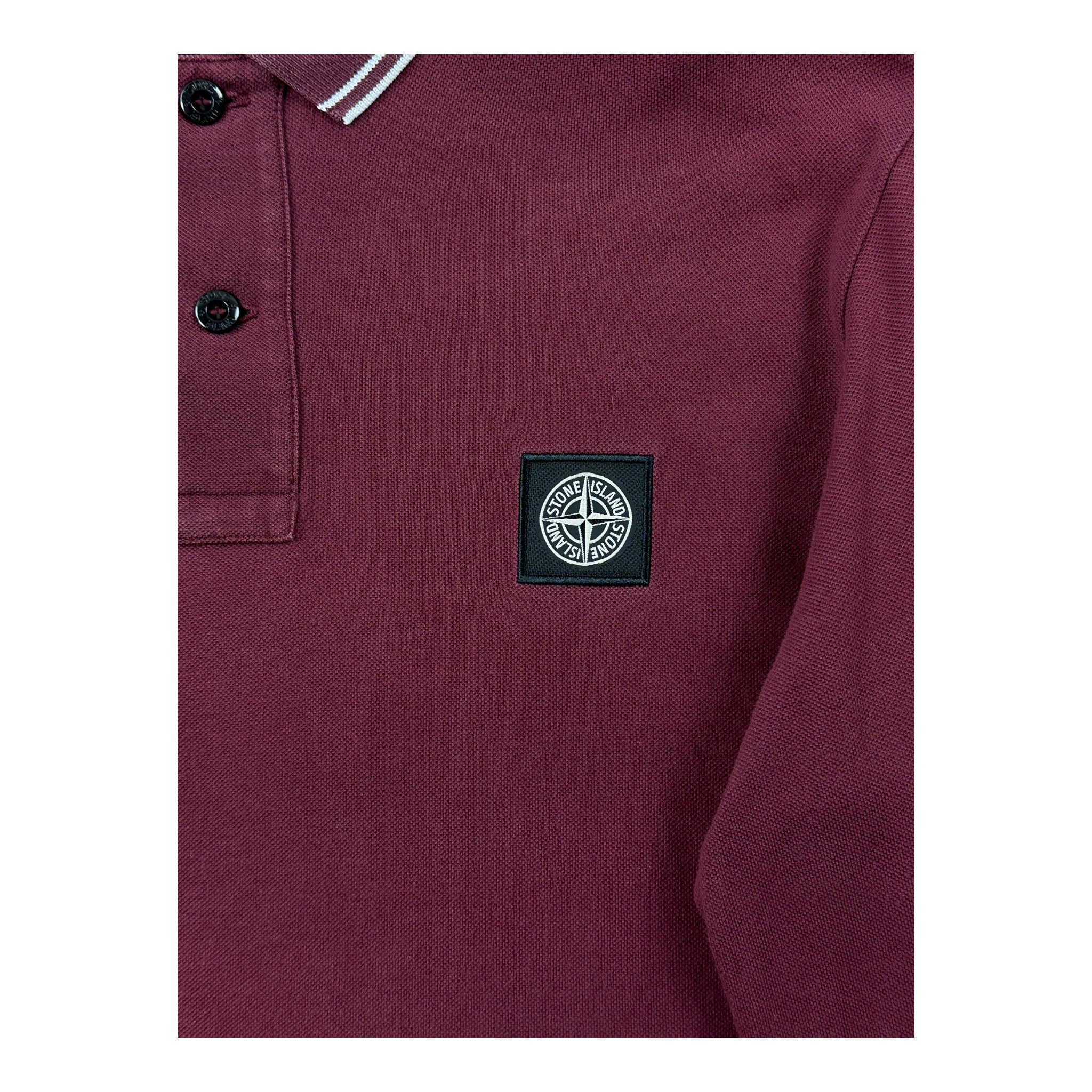 POLO MANCHES LONGUES STONE ISLAND - NB08