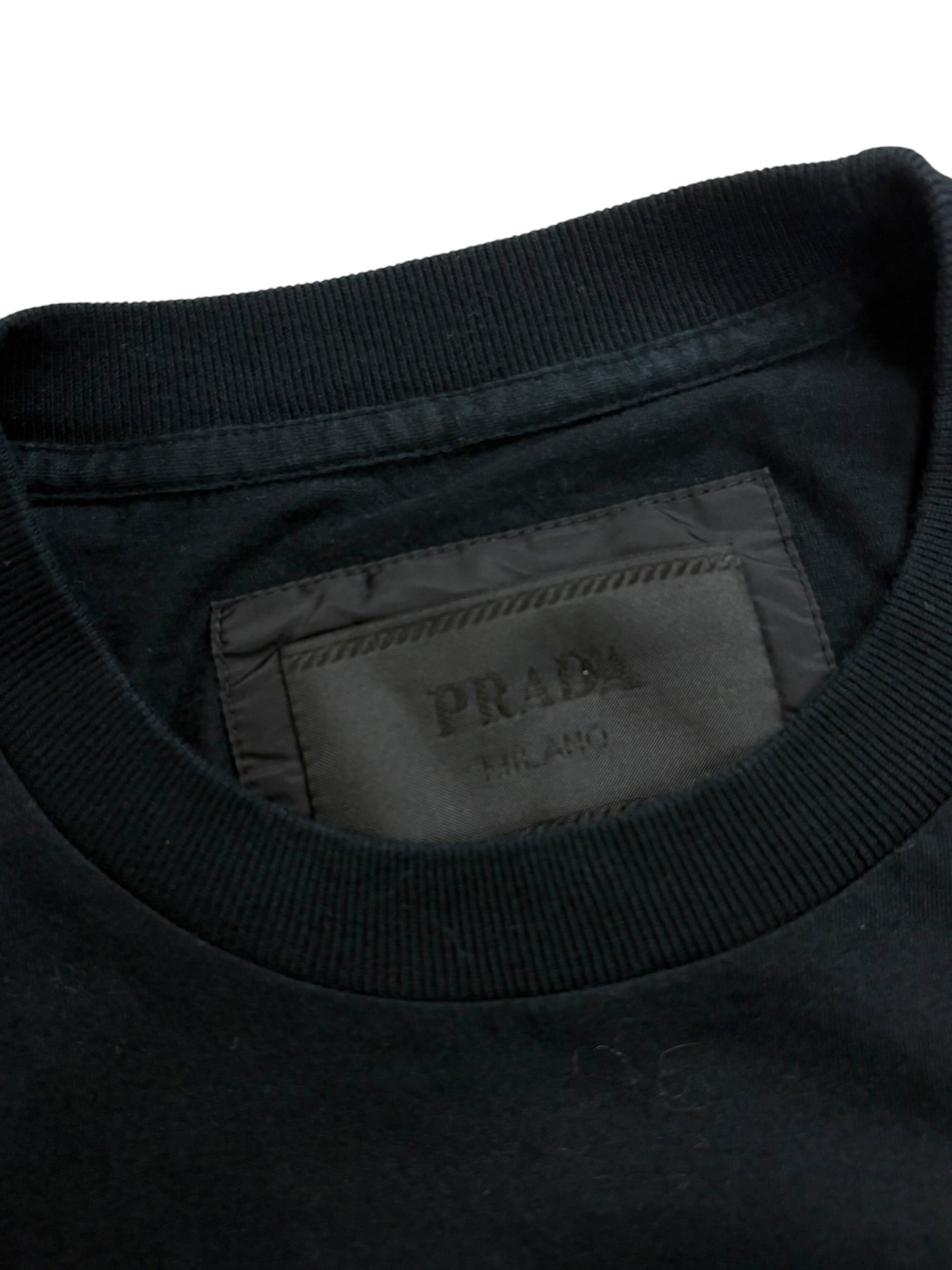 TEE-SHIRT PRADA - NOIR - TAILLE S