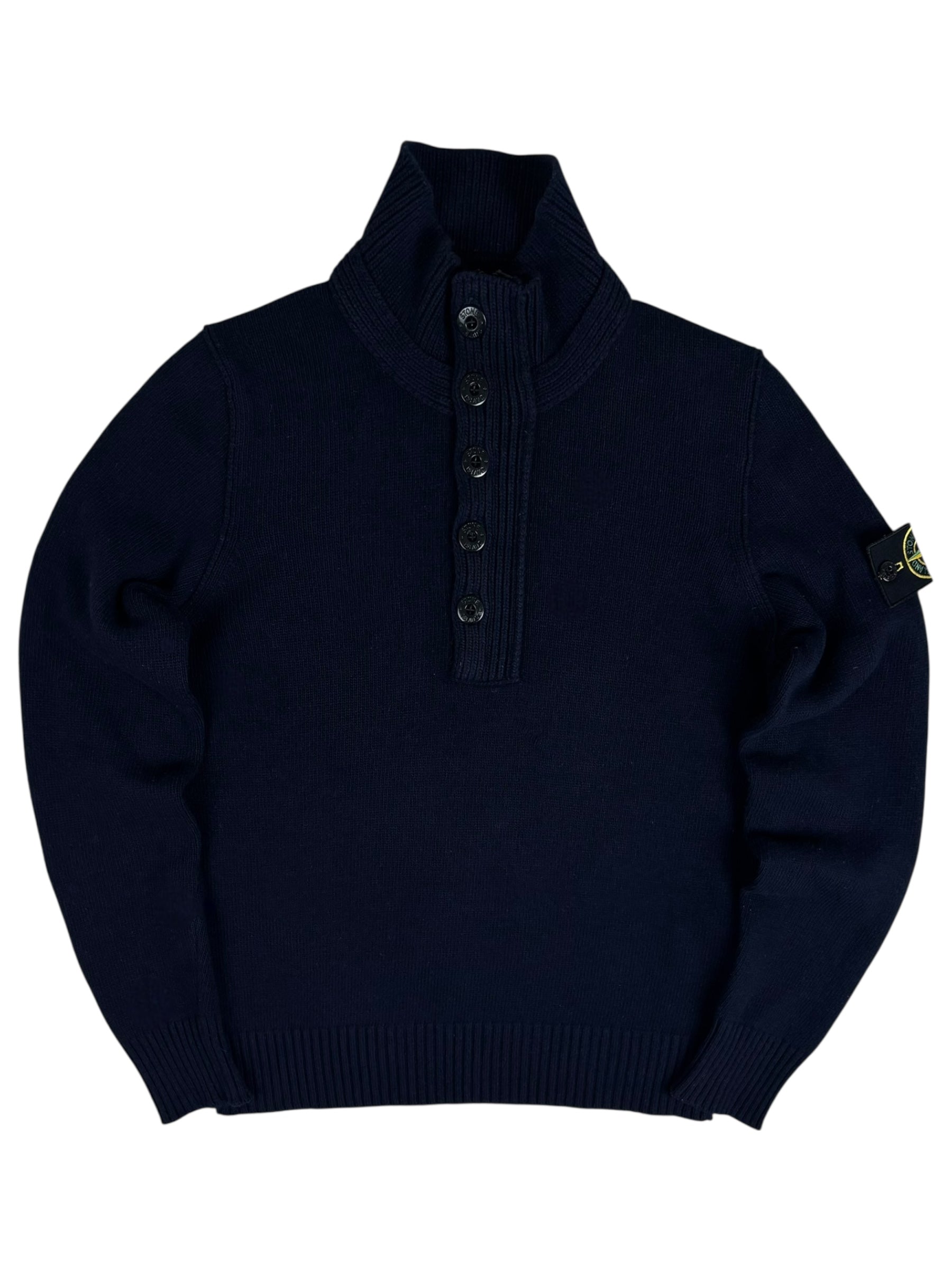 PULL ZIPPÉ STONE ISLAND - MARINE - TAILLE S