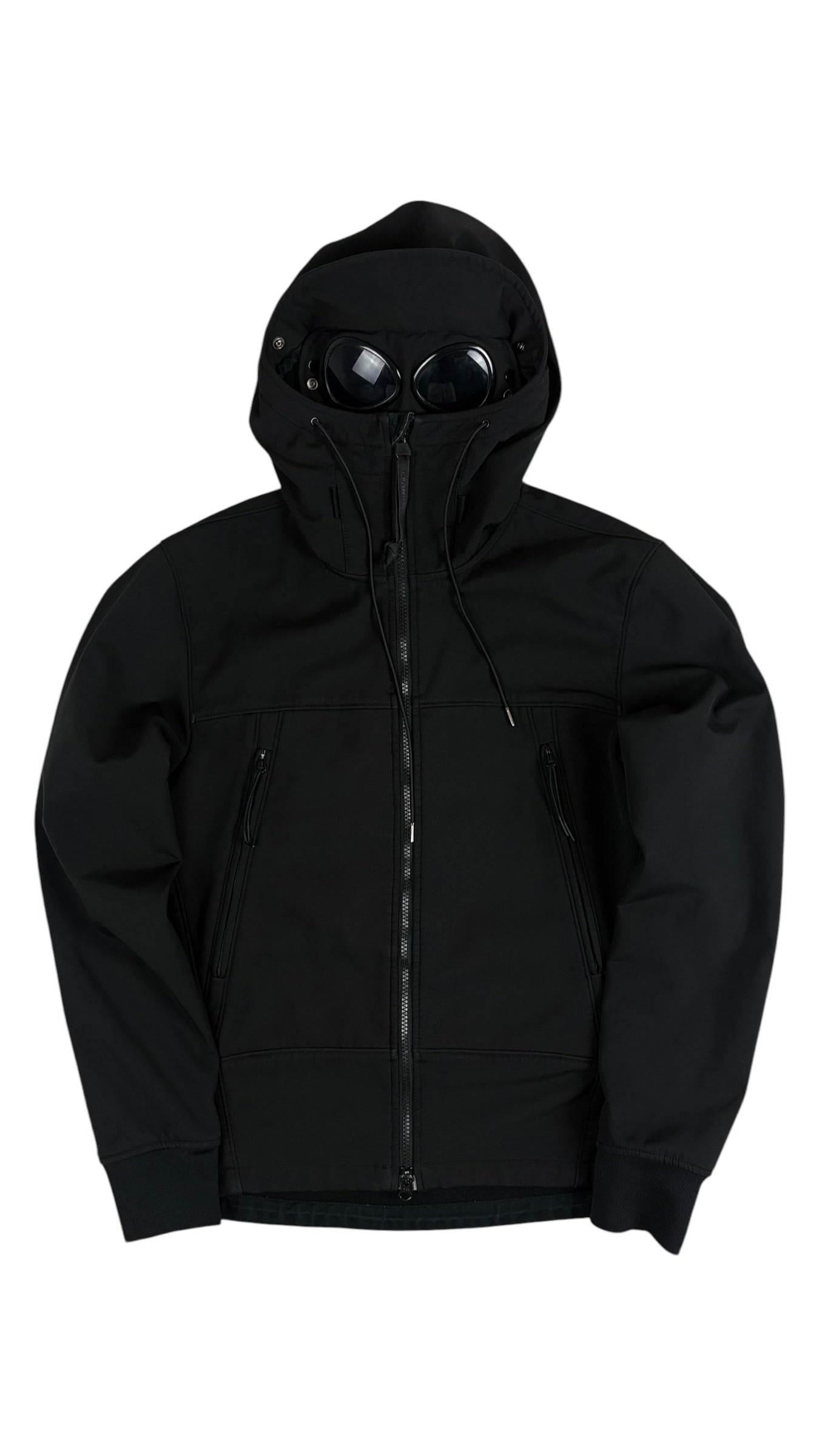 VESTE C.P COMPANY SHELL GOGGLE JACKET VINTAGE - NOIR - TAILLE 48