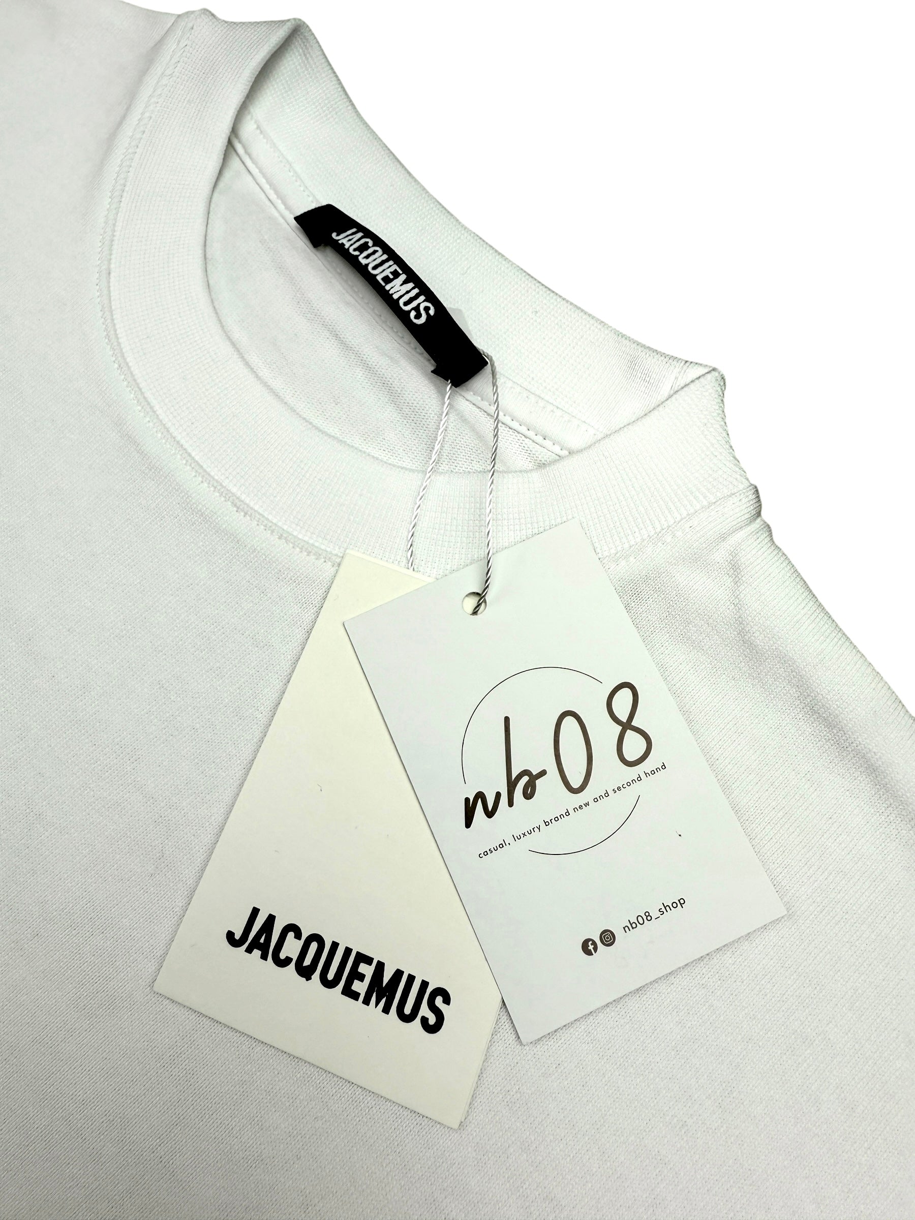 TEE-SHIRT JACQUEMUS MERÙ - BLANC - NEUF