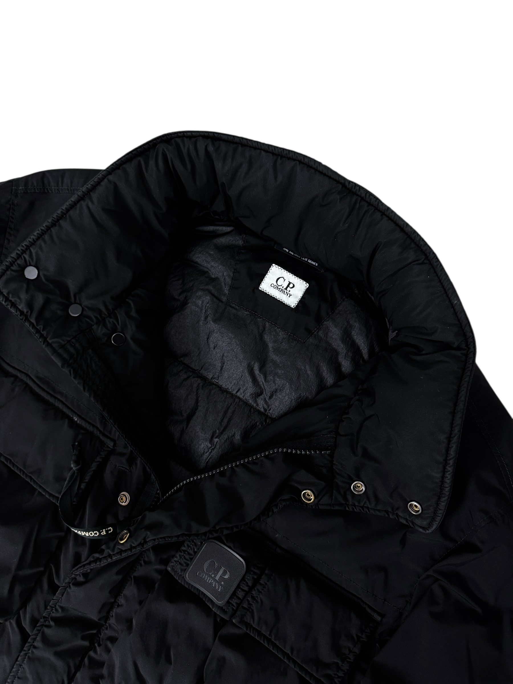 DOUDOUNE C.P COMPANY NYCRA-R GARMENT DYEING DOWN JACKET - NOIR - TAILLE M - NEUF