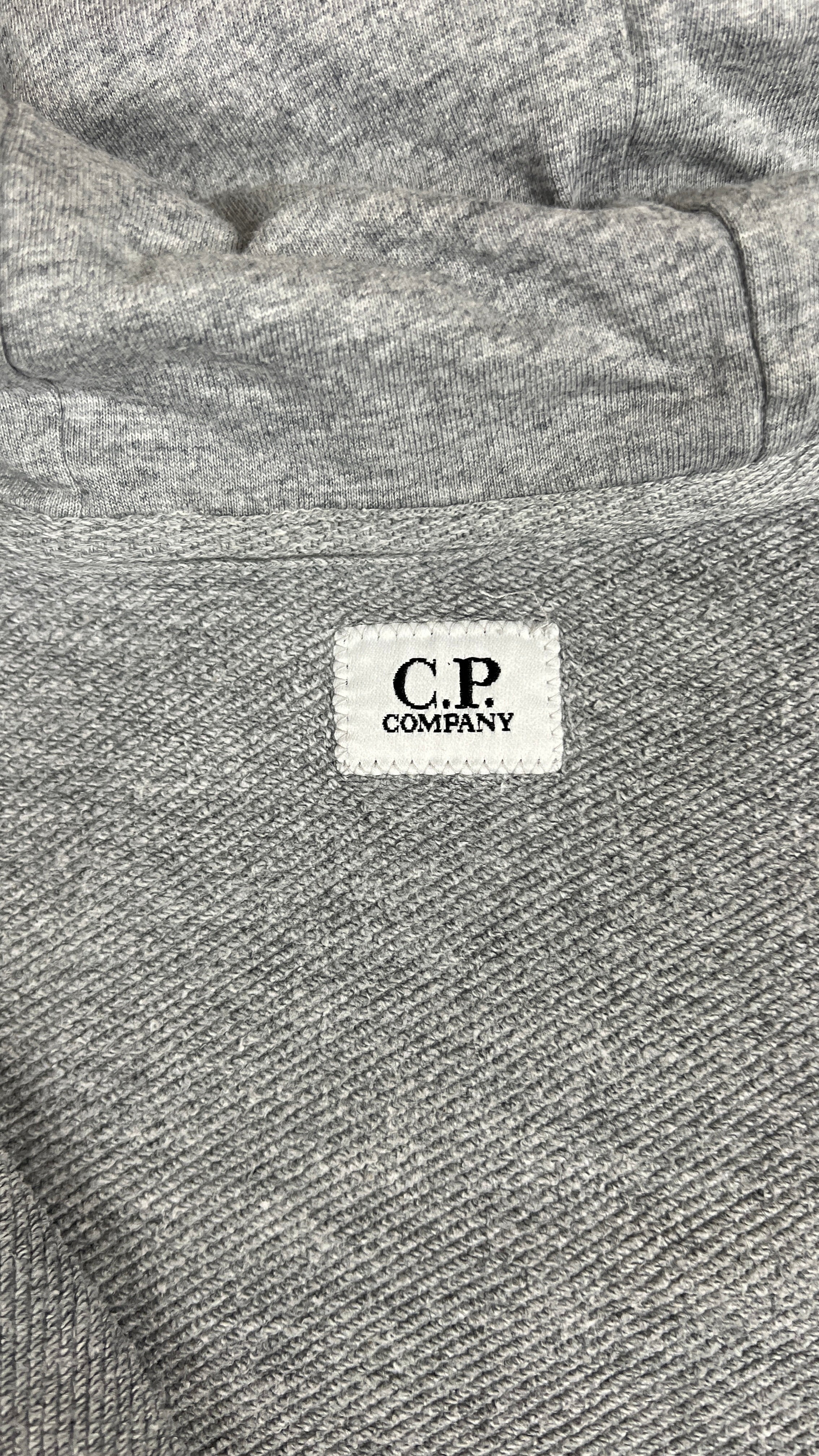 Sweat Zippé à Capuche Goggle C.P. Company - Gris - Taille M