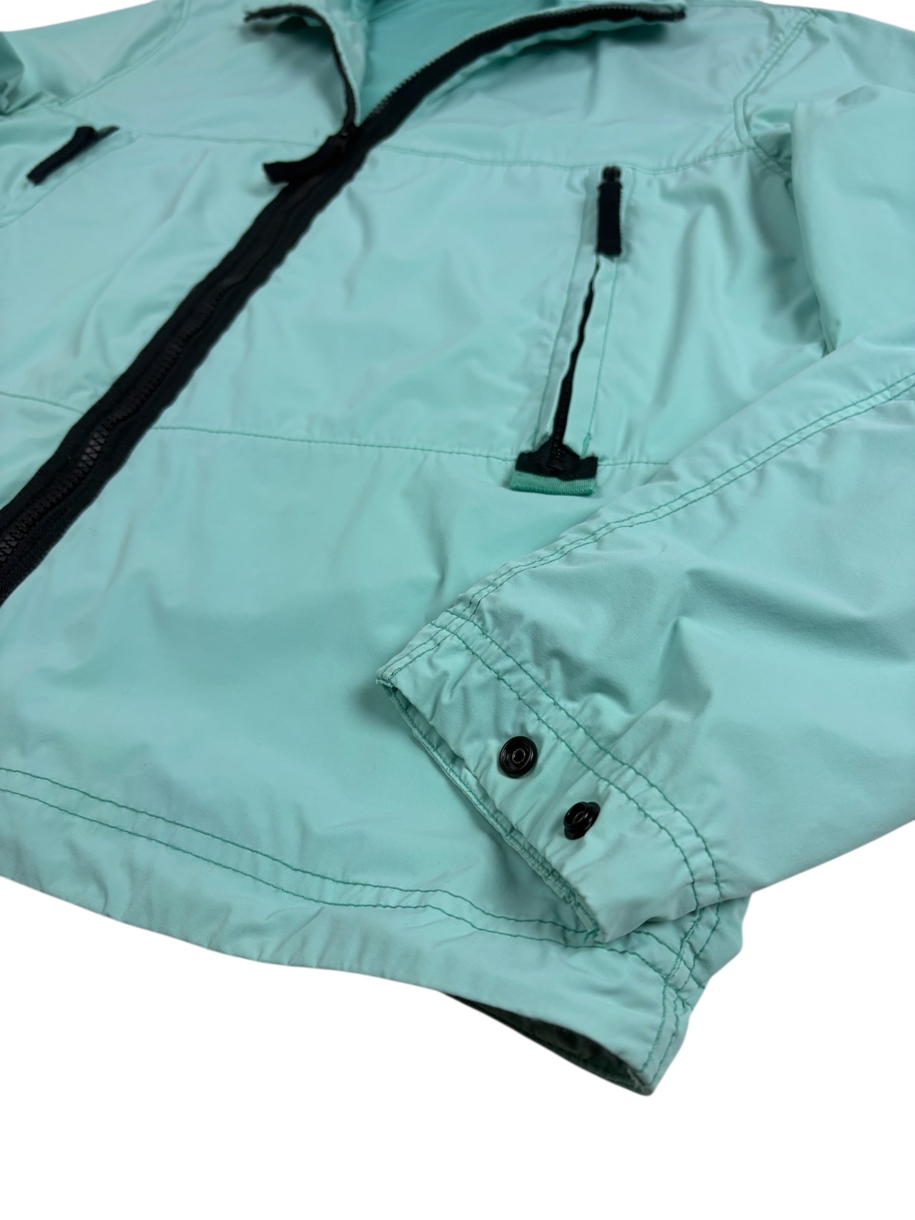 VESTE STONE ISLAND SKIN TOUCH NYLON-TC - TURQUOISE - TAILLE S