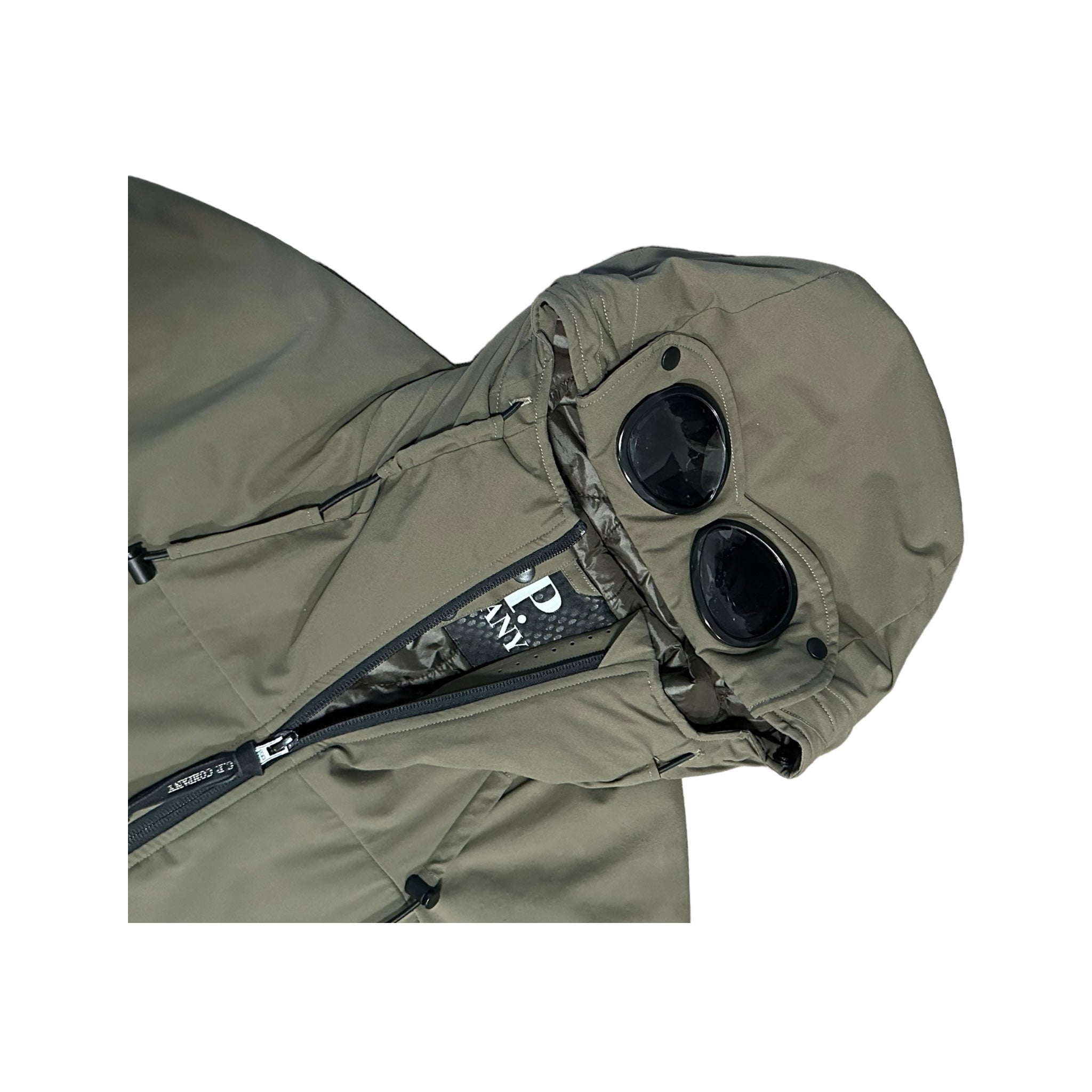 VESTE À CAPUCHE C.P COMPANY GOGGLE JACKET PRO-TEK - NB08
