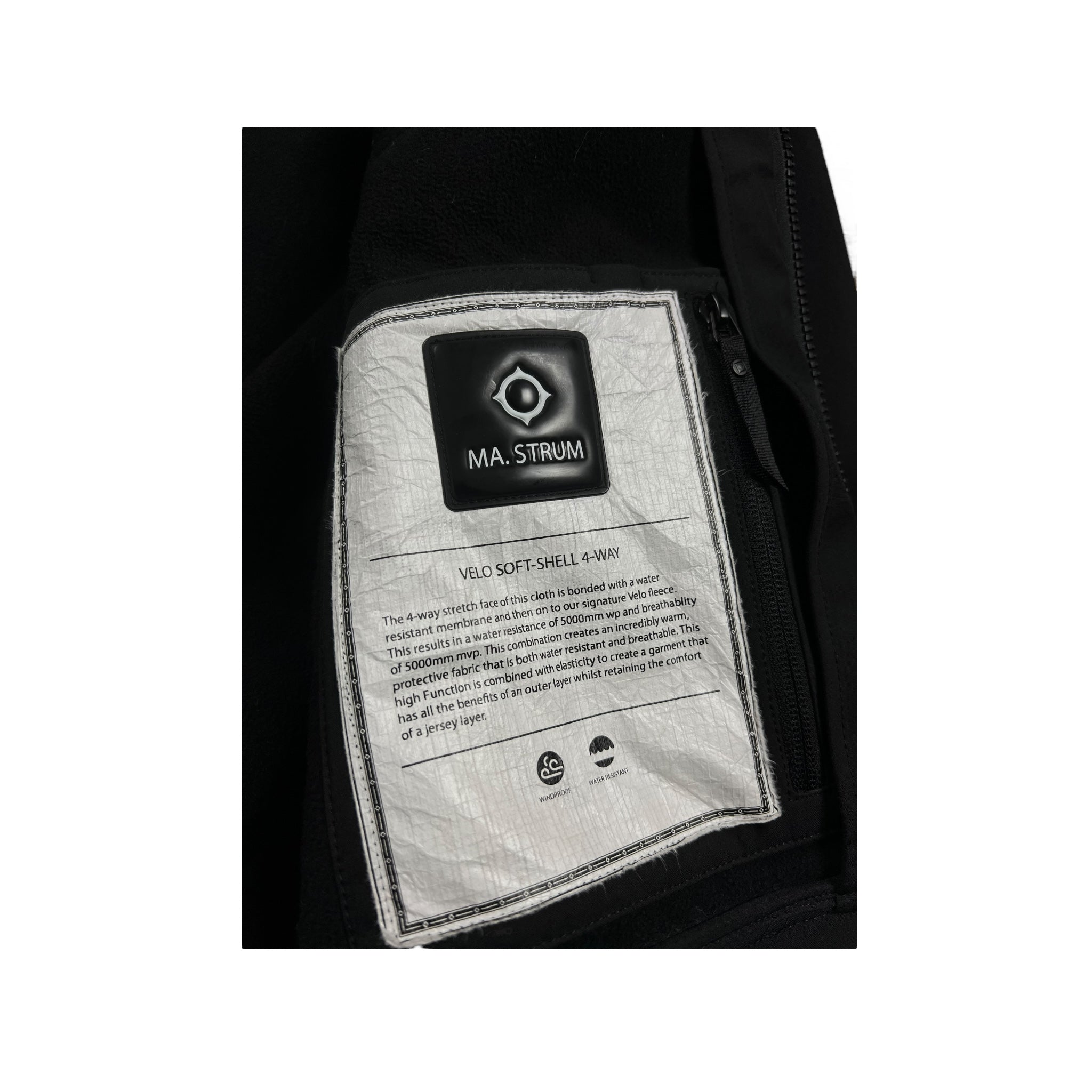 VESTE À CAPUCHE MA.STRUM VELO SOFT-SHELL 4-WAY - NB08