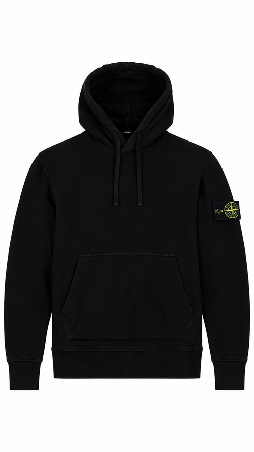 Sweat-shirt Hoodie Stone Island - Noir - Taille S
