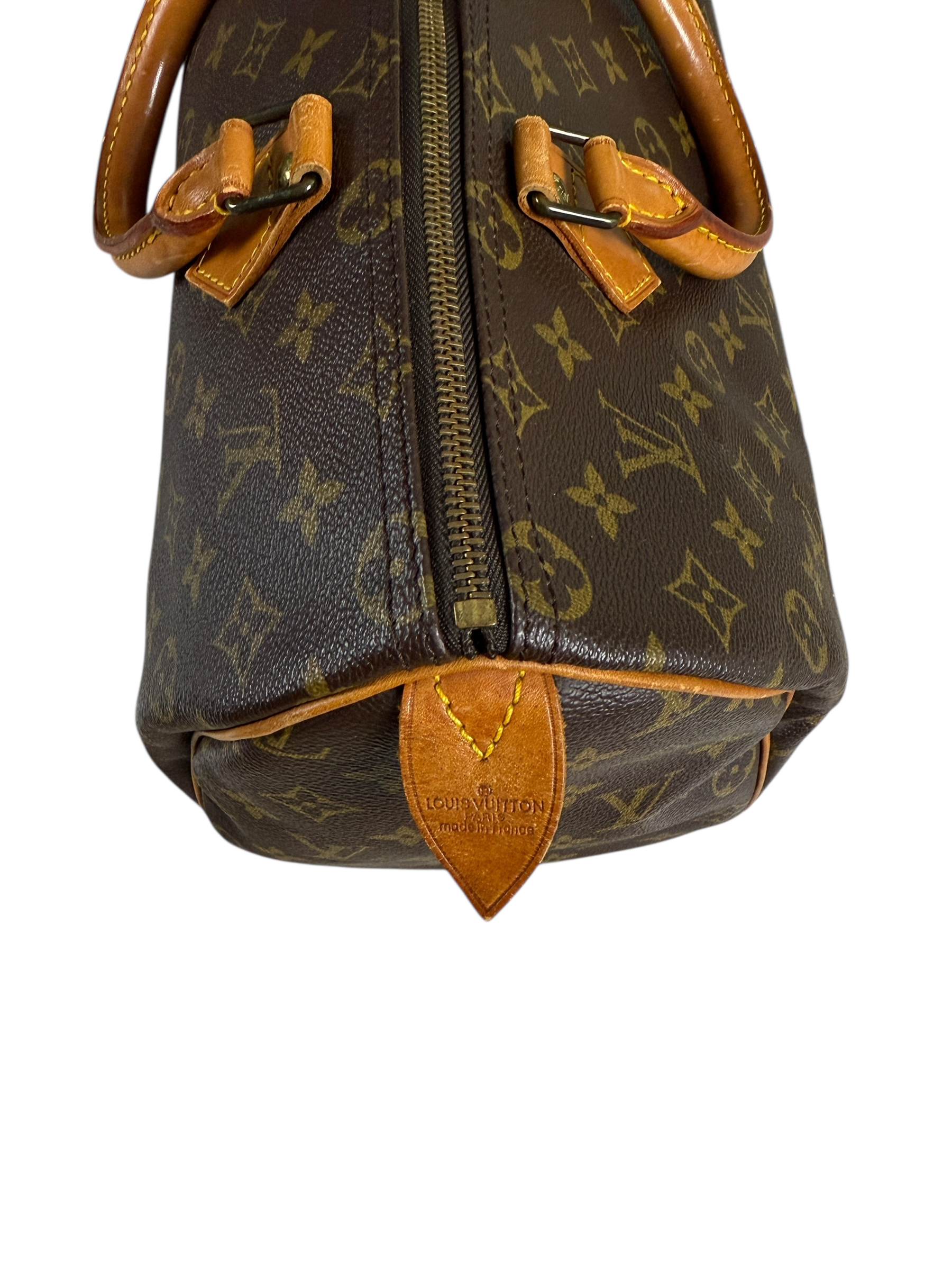 SAC À MAIN LOUIS VUITTON SPEEDY 35 - TOILE MONOGRAM - MARRON - VL882