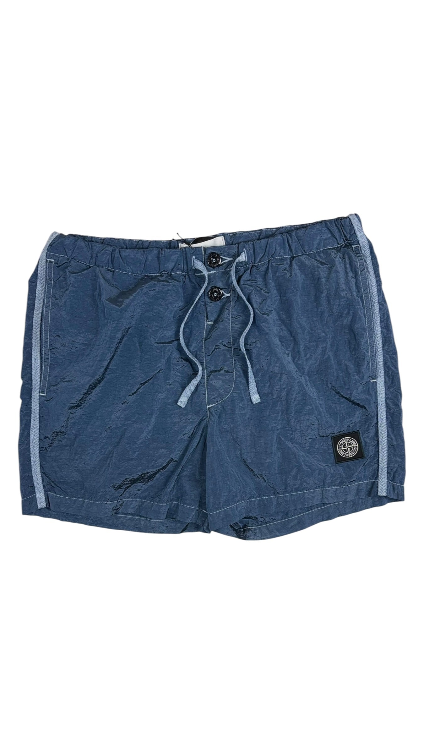SHORT DE BAIN STONE ISLAND NYLON MÉTAL - MARINE - NEUF - COLLECTION 2026