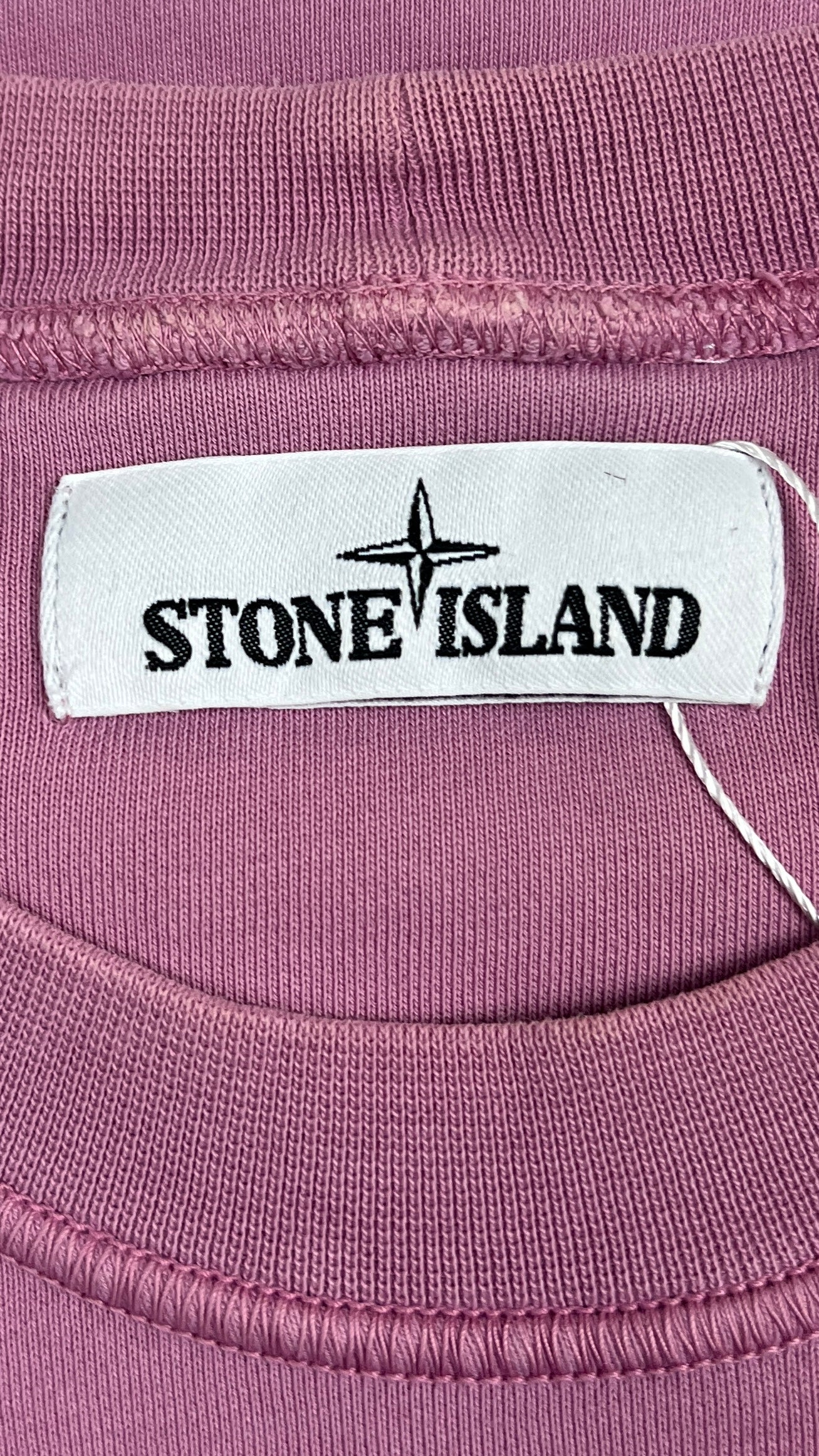 Sweat-shirt Crewneck Stone Island - Rose - Taille S