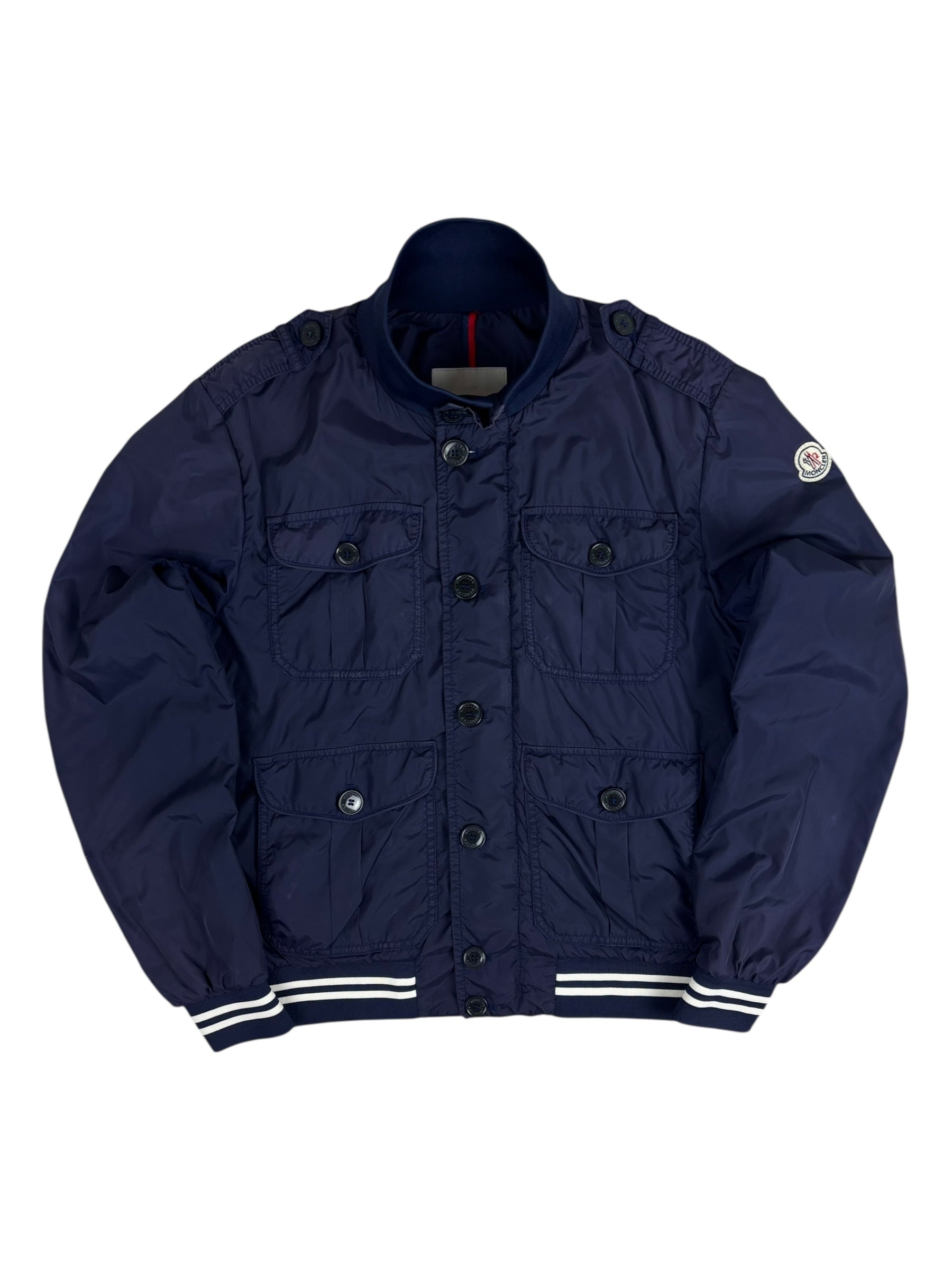 VESTE MONCLER DELONIX - MARINE - TAILLE 3