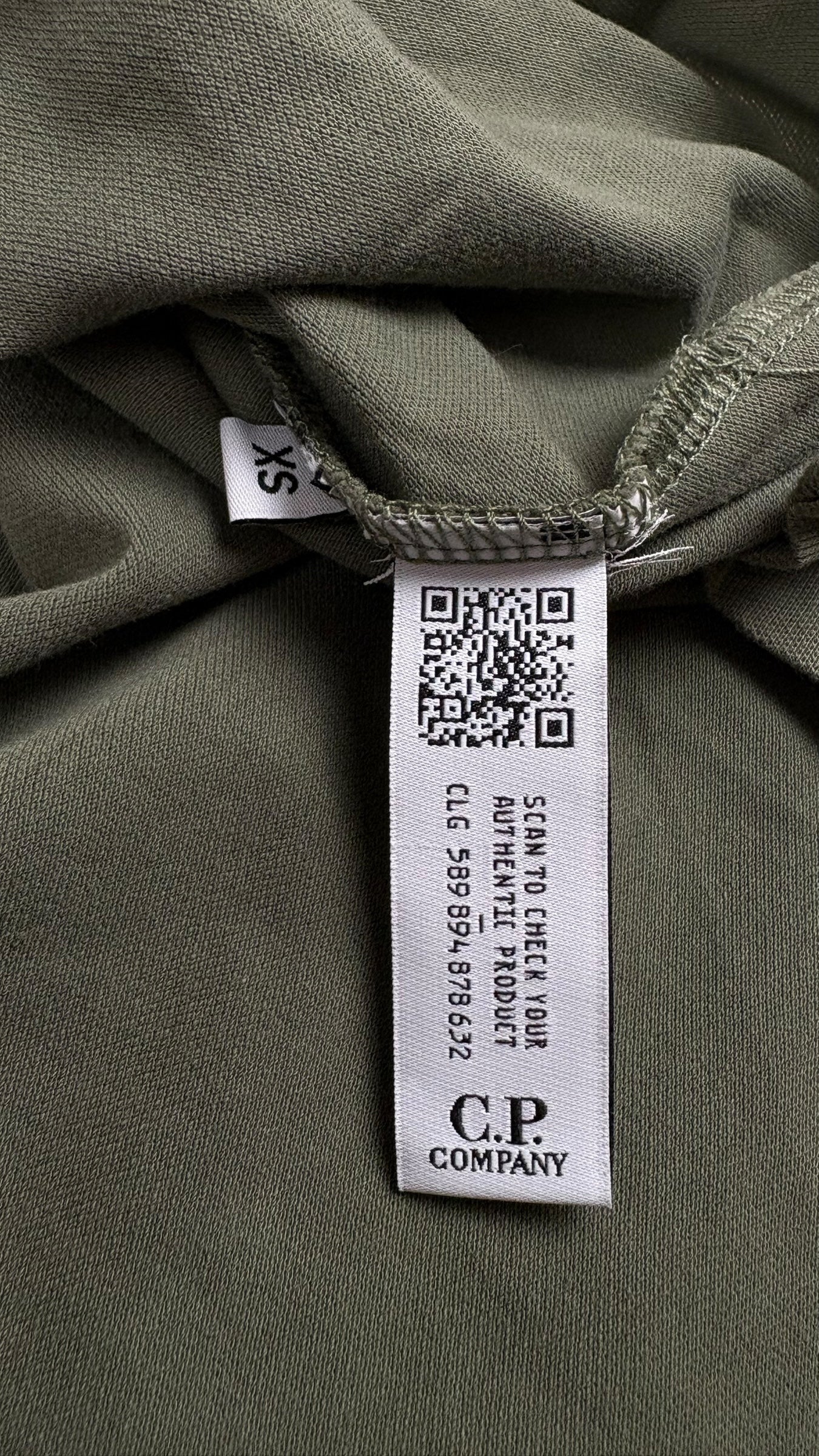 Polo Manches Longues C.P Company - Kaki - Taille XS