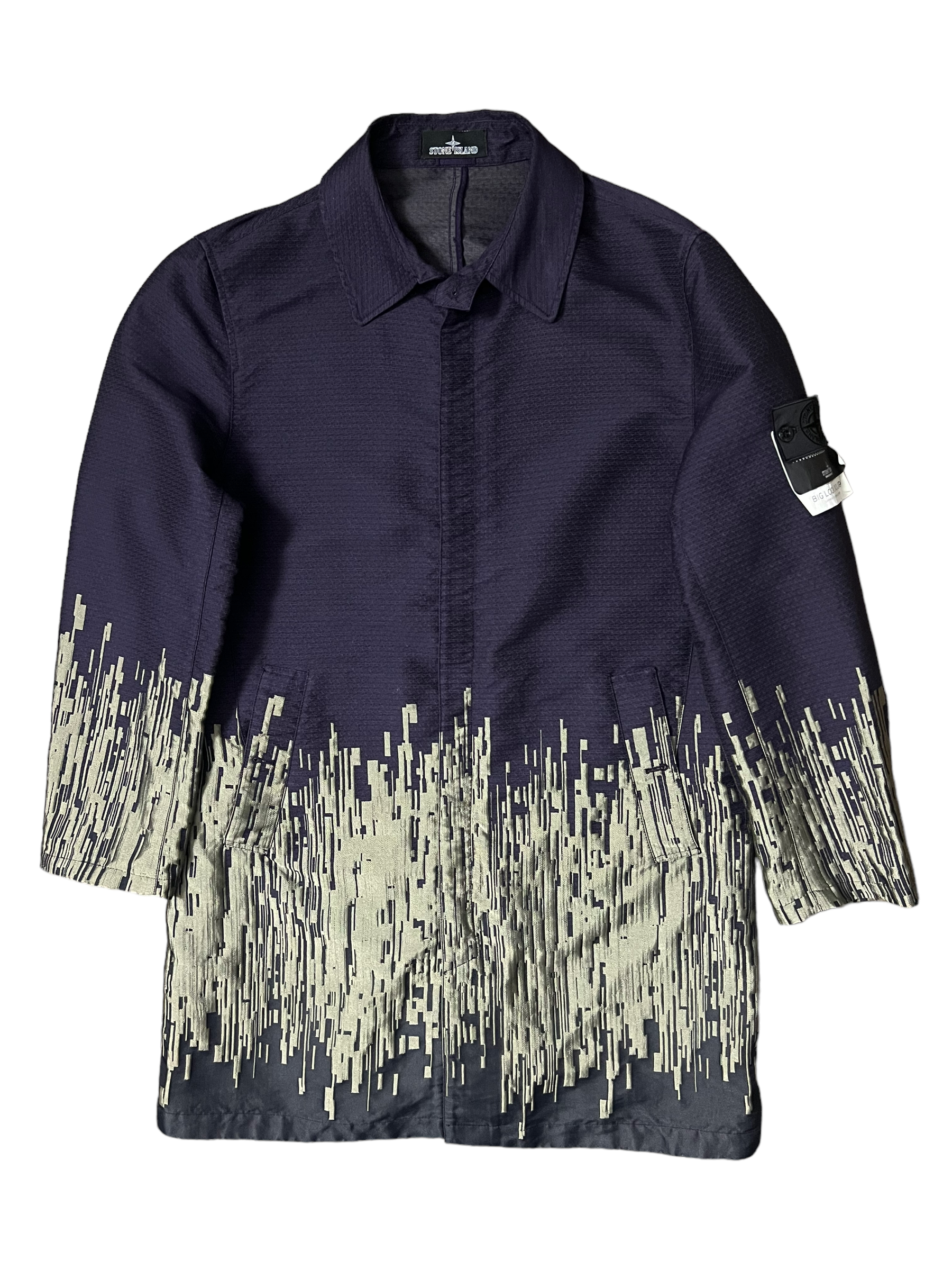 MANTEAU STONE ISLAND BIG LOOM JACQUARD SHADOW PROJECT - NB08