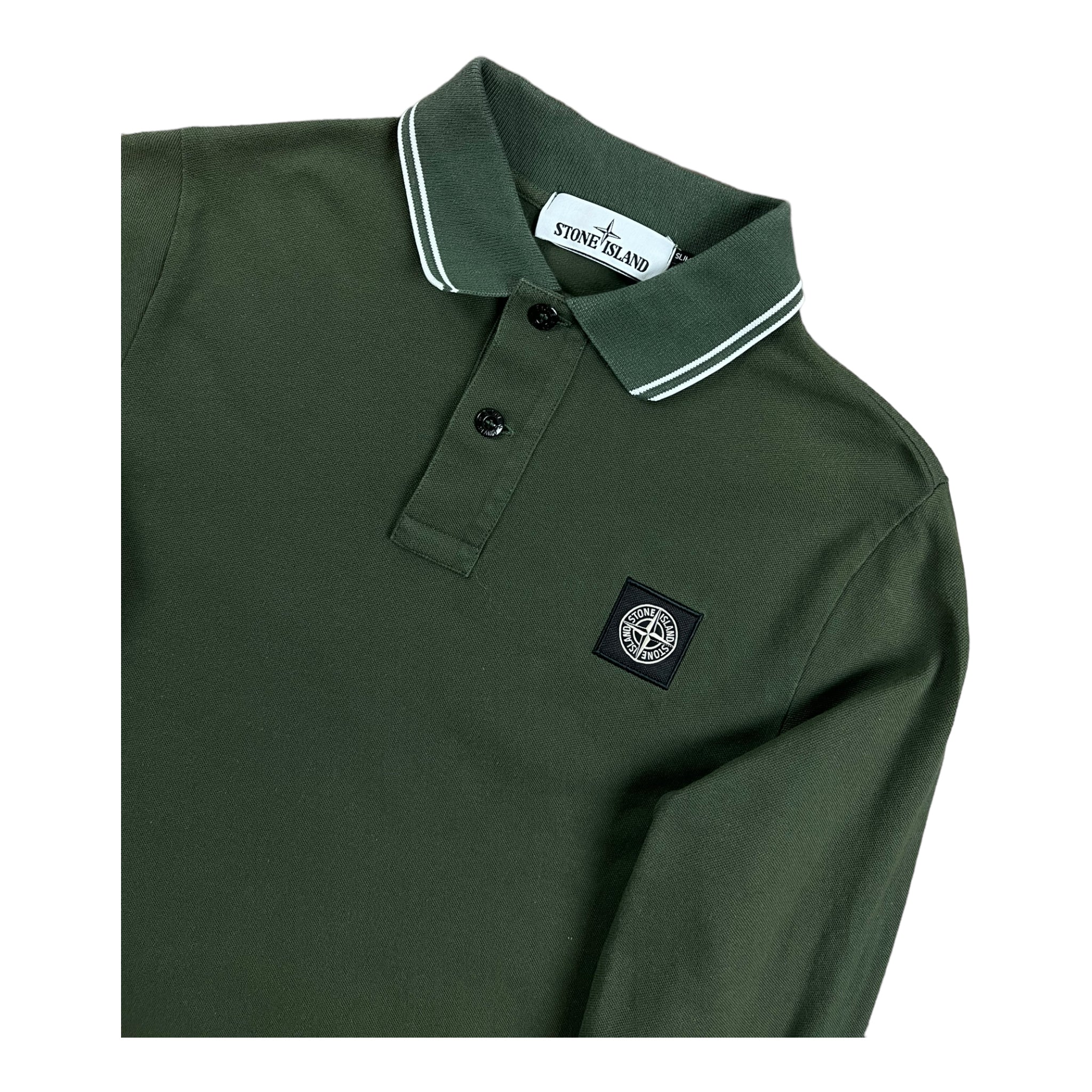 POLO MANCHES LONGUES STONE ISLAND - NB08