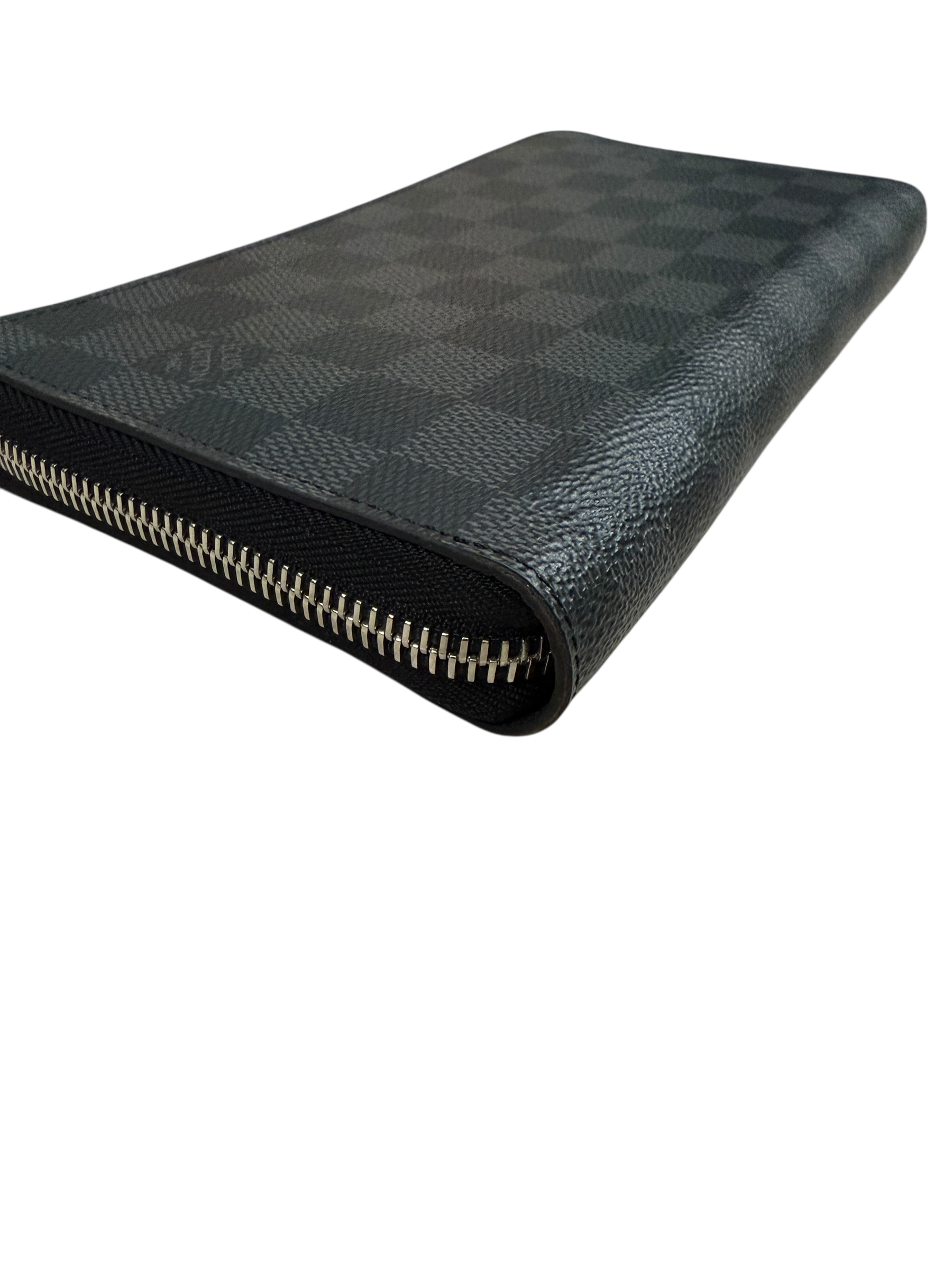 PORTE FEUILLE LOUIS VUITTON ZIPPY - TOILE DAMIER - NOIR