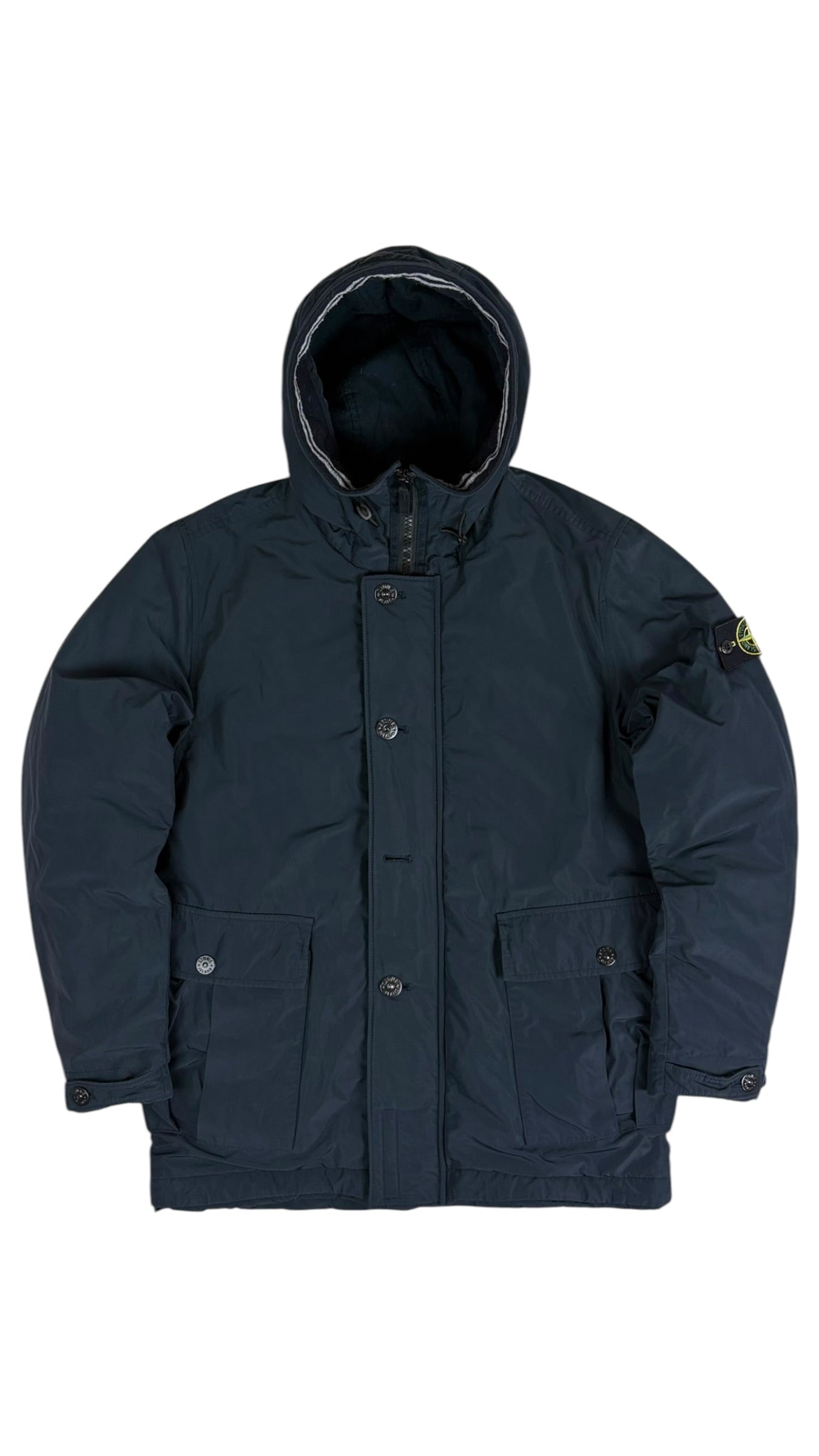 PARKA STONE ISLAND MICRO REPS WITH PRIMALOFT INSULATION TECHNOLOGY - MARINE - TAILLE L