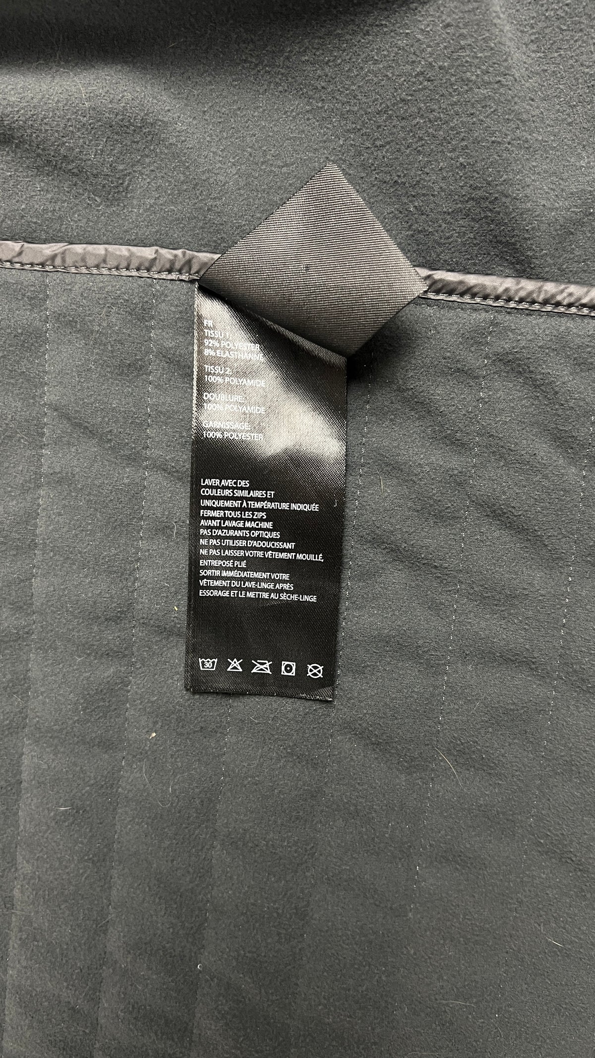 Veste Hybride Fusalp, Gris / Noir, Taille S — photographie complémentaire 6