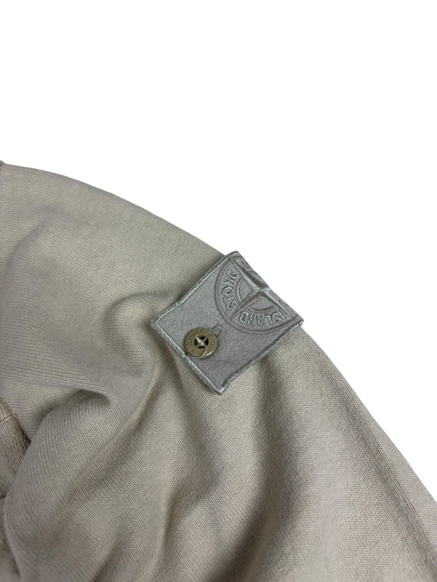 CREWNECK STONE ISLAND GHOST - CRÈME - TAILLE S