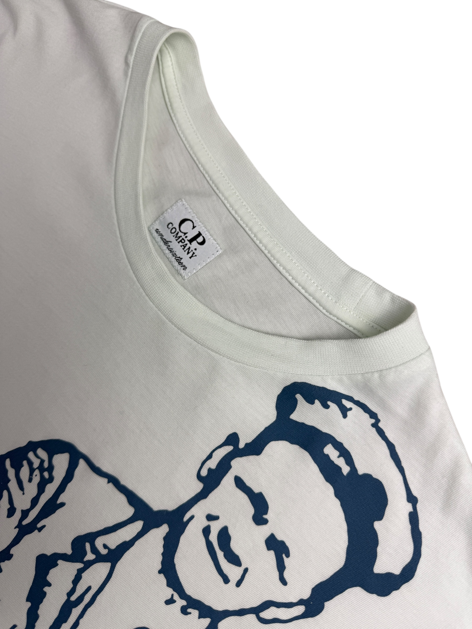 TEE-SHIRT C.P COMPANY - BLANC - TAILLE XS