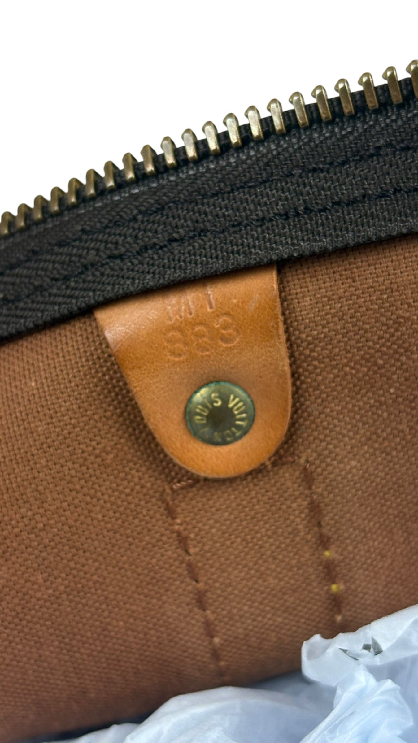 Sac Louis Vuitton Keepall 55 - Toile Monogram - Marron - MI883