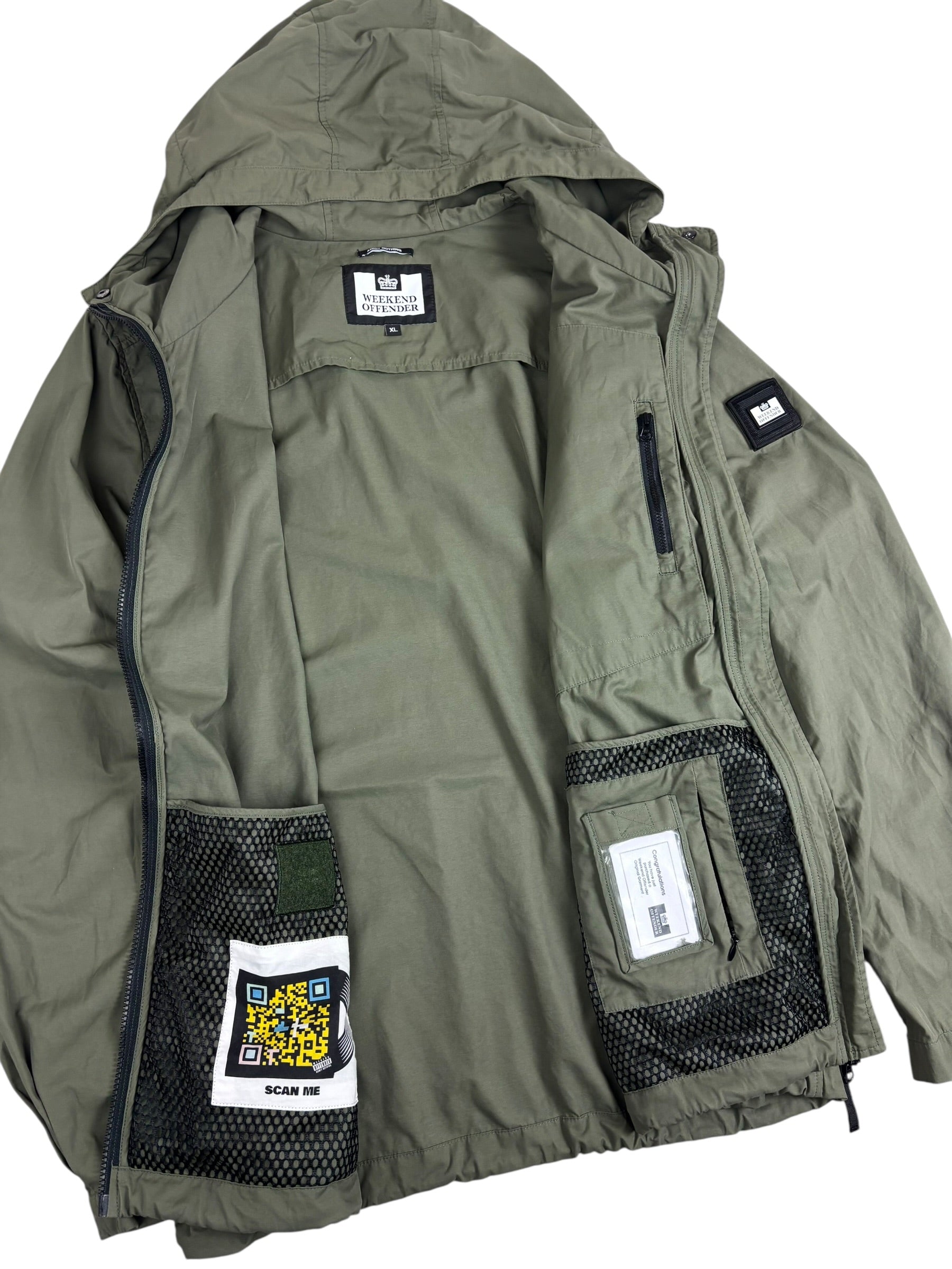 VESTE WEEKEND OFFENDER - KAKI - TAILLE XL