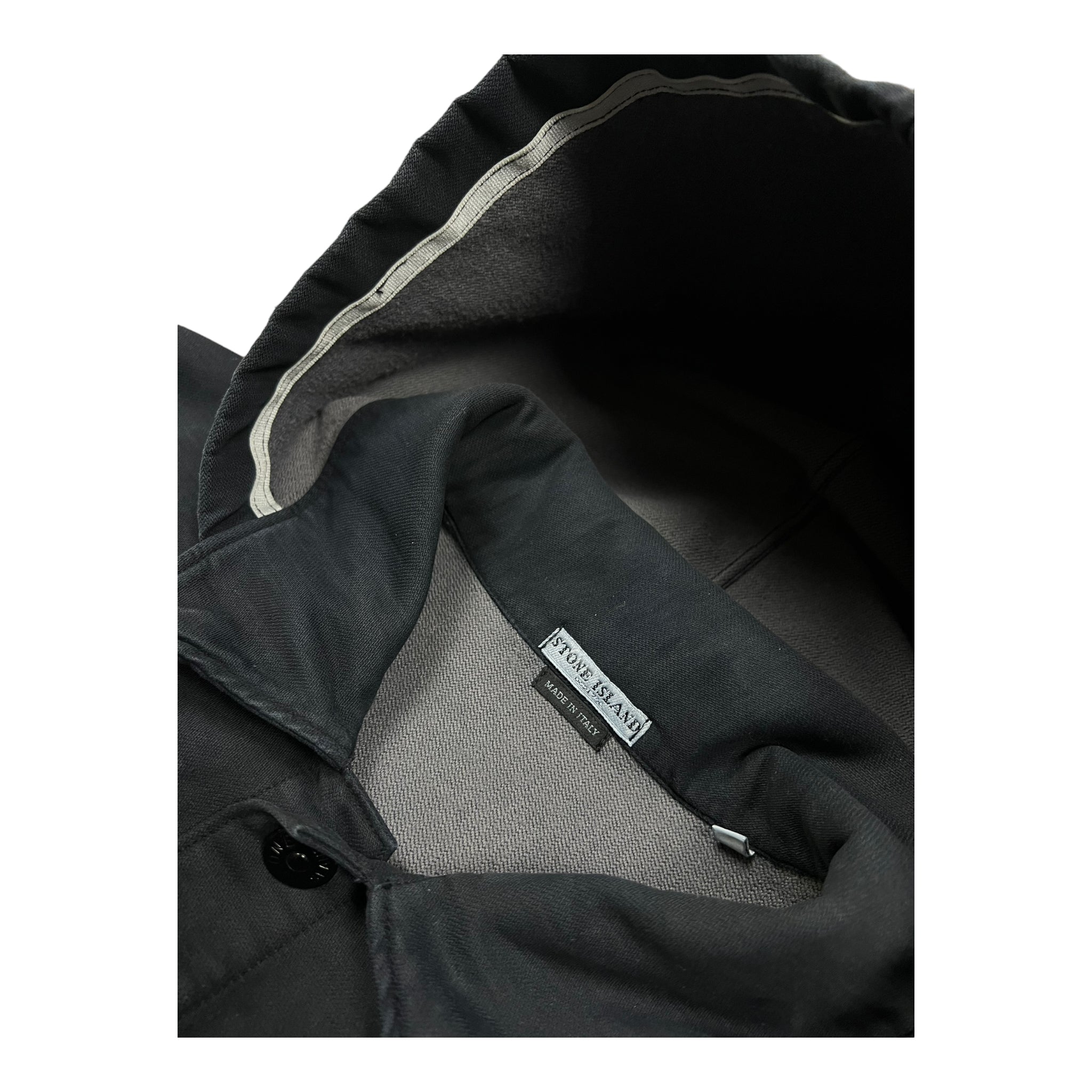 SURCHEMISE À CAPUCHE STONE ISLAND GARMENT DYED VINTAGE - NB08