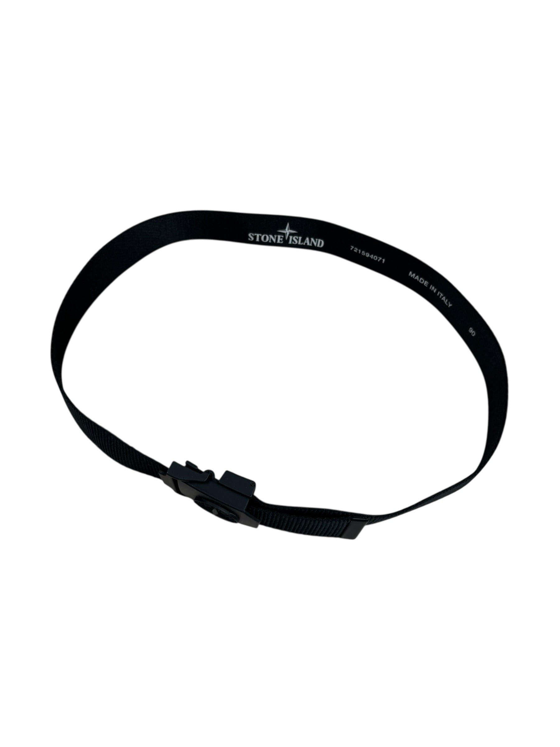 CEINTURE STONE ISLAND - NOIR - TAILLE 90 - NEUF