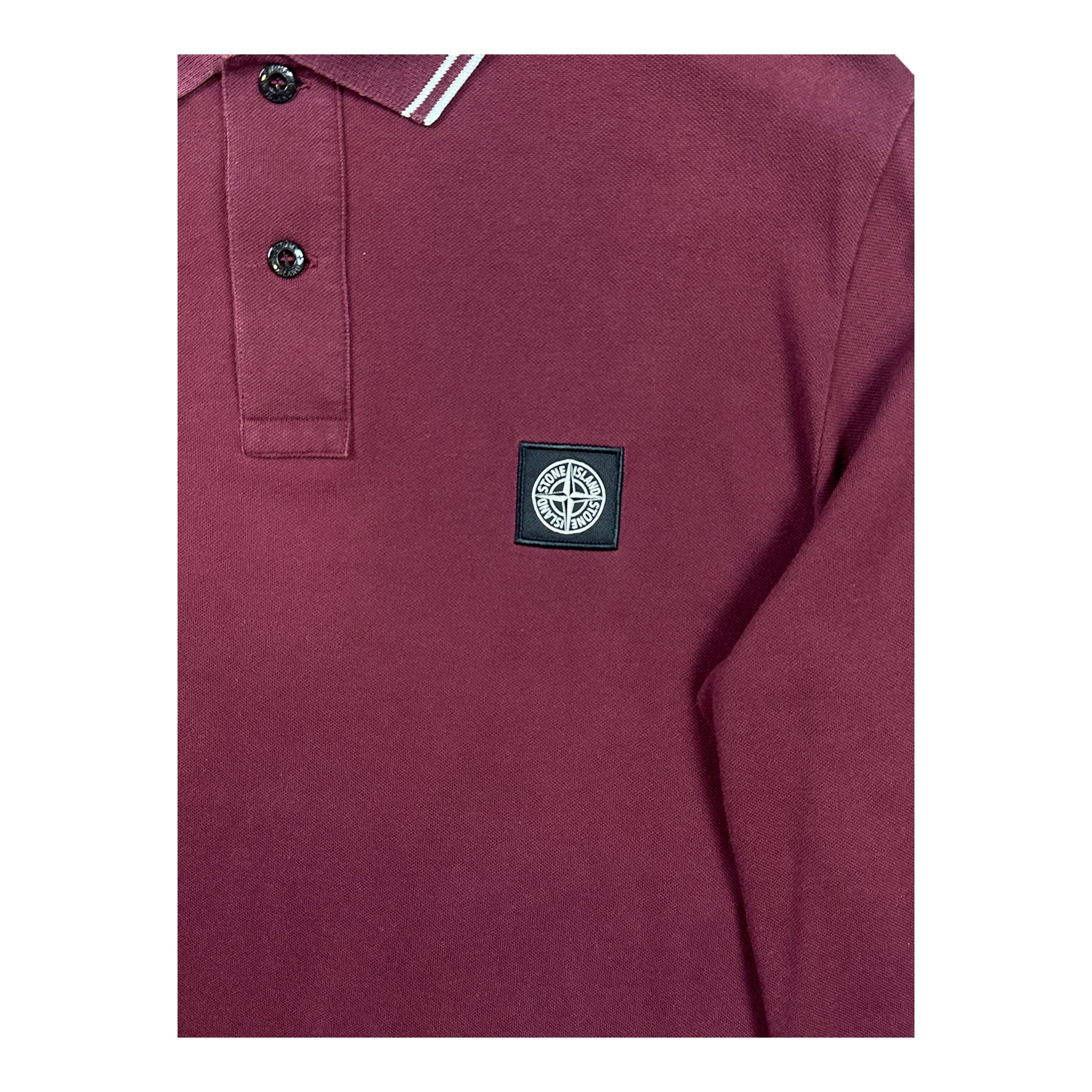 POLO MANCHES LONGUES STONE ISLAND - NB08