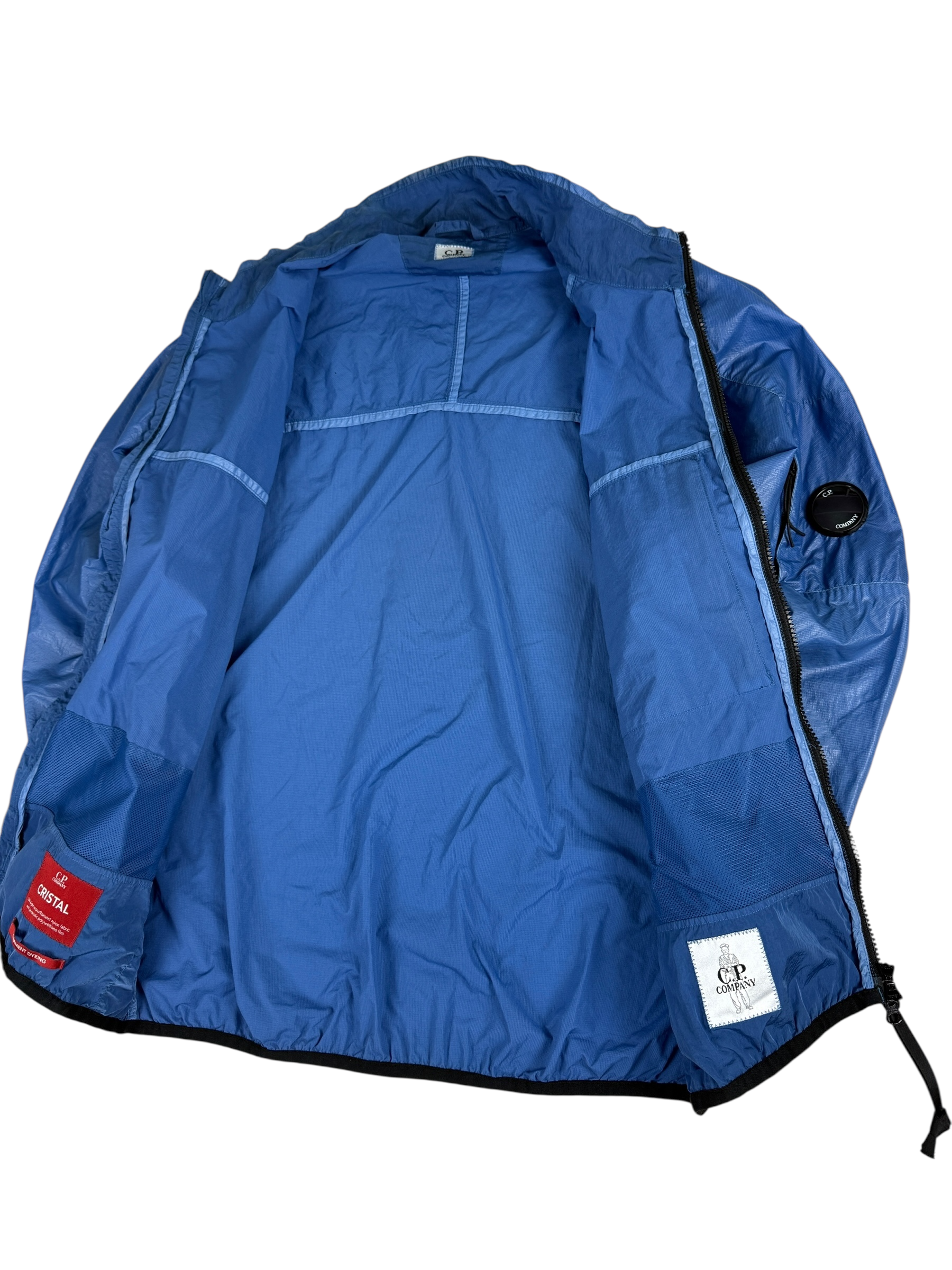 VESTE C.P COMPANY CRISTAL GARMENT DYEING - BLEU - TAILLE L