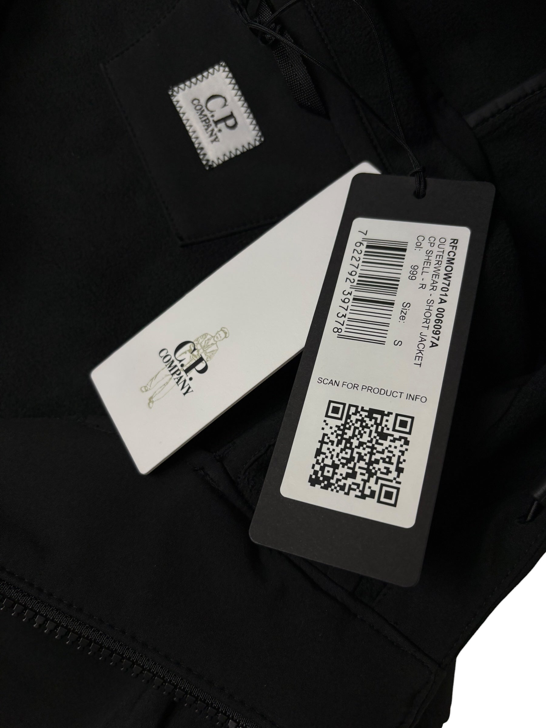 VESTE C.P COMPANY SHELL-R - NOIR - NEUF