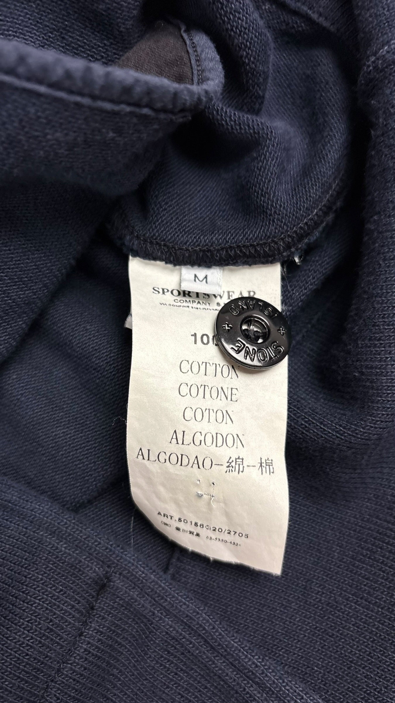 Cardigan Stone Island Vintage - Marine - Taille M