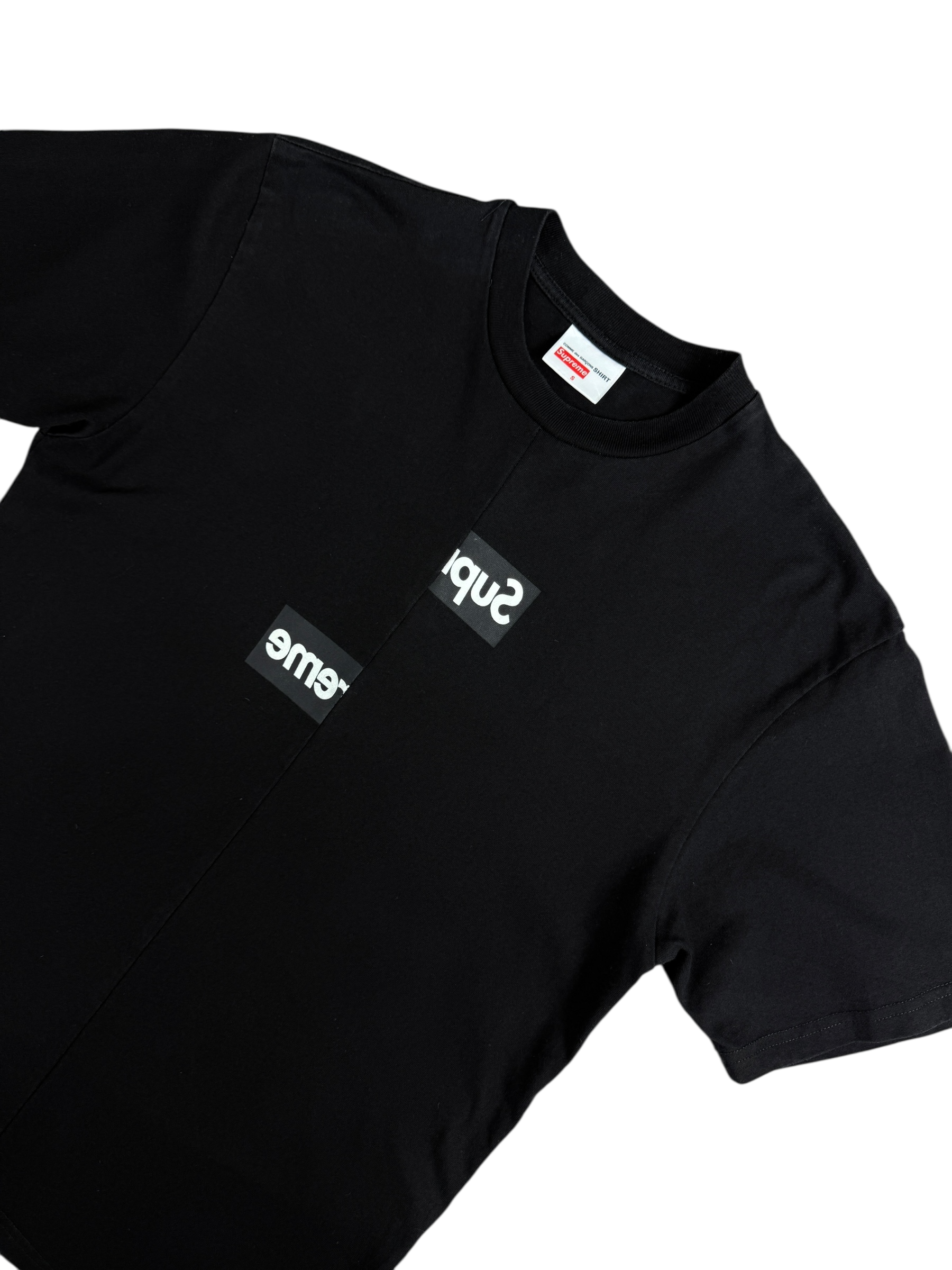 TEE-SHIRT SUPREME/COMME DES GARÇONS - NOIR - TAILLE S