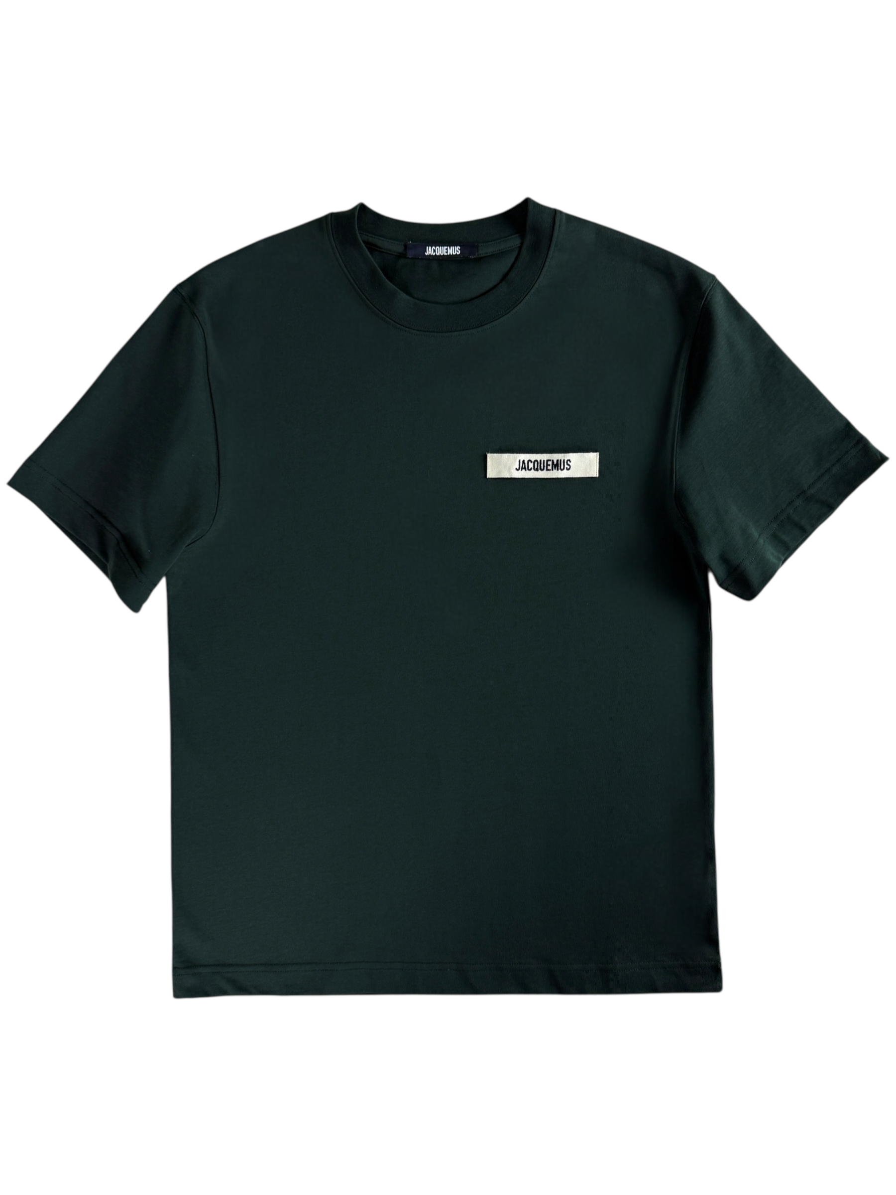 TEE-SHIRT JACQUEMUS GROS GRAIN - VERT - NEUF