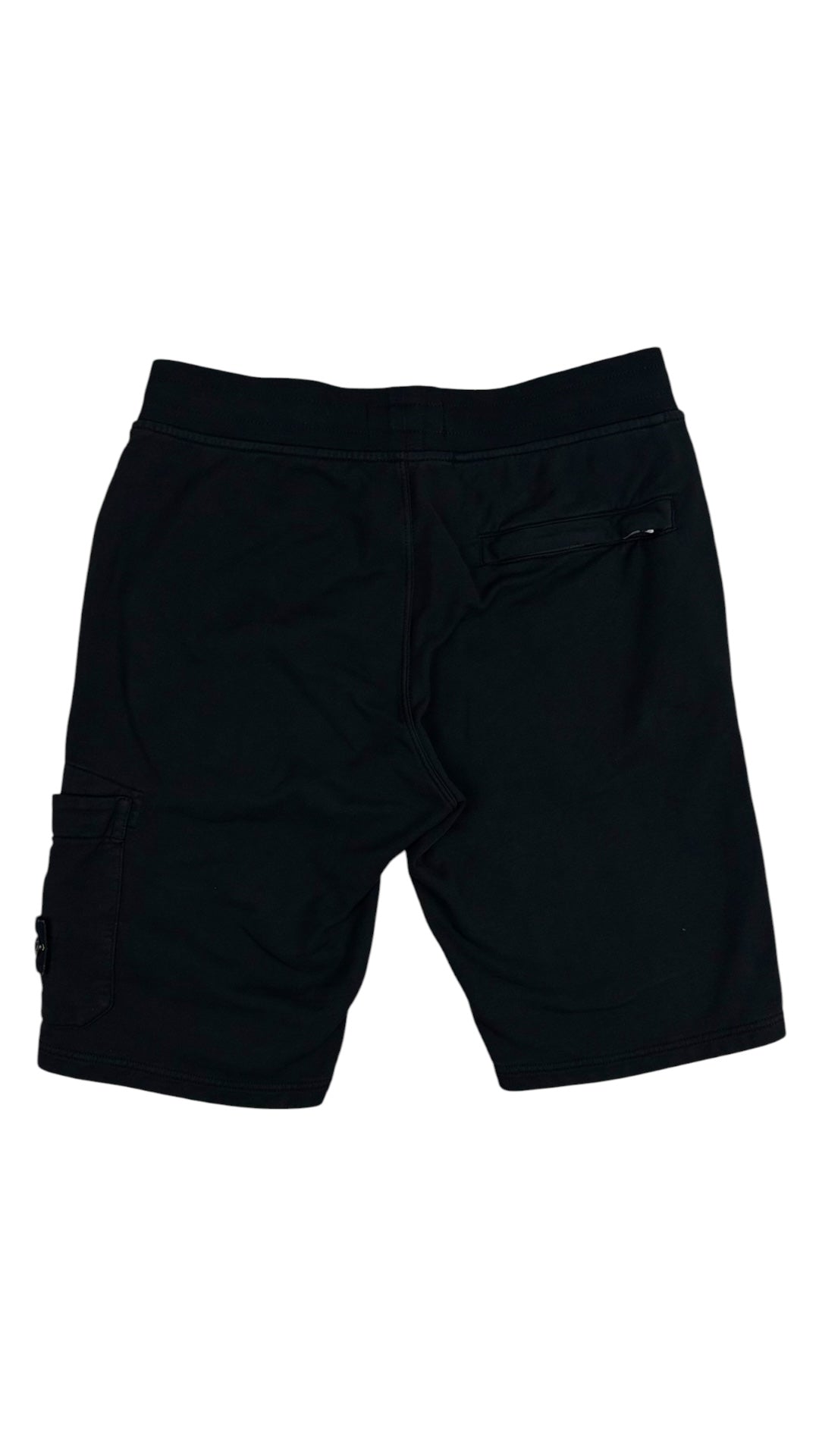 SHORT STONE ISLAND JUNIOR - NOIR - TAILLE 12 ANS