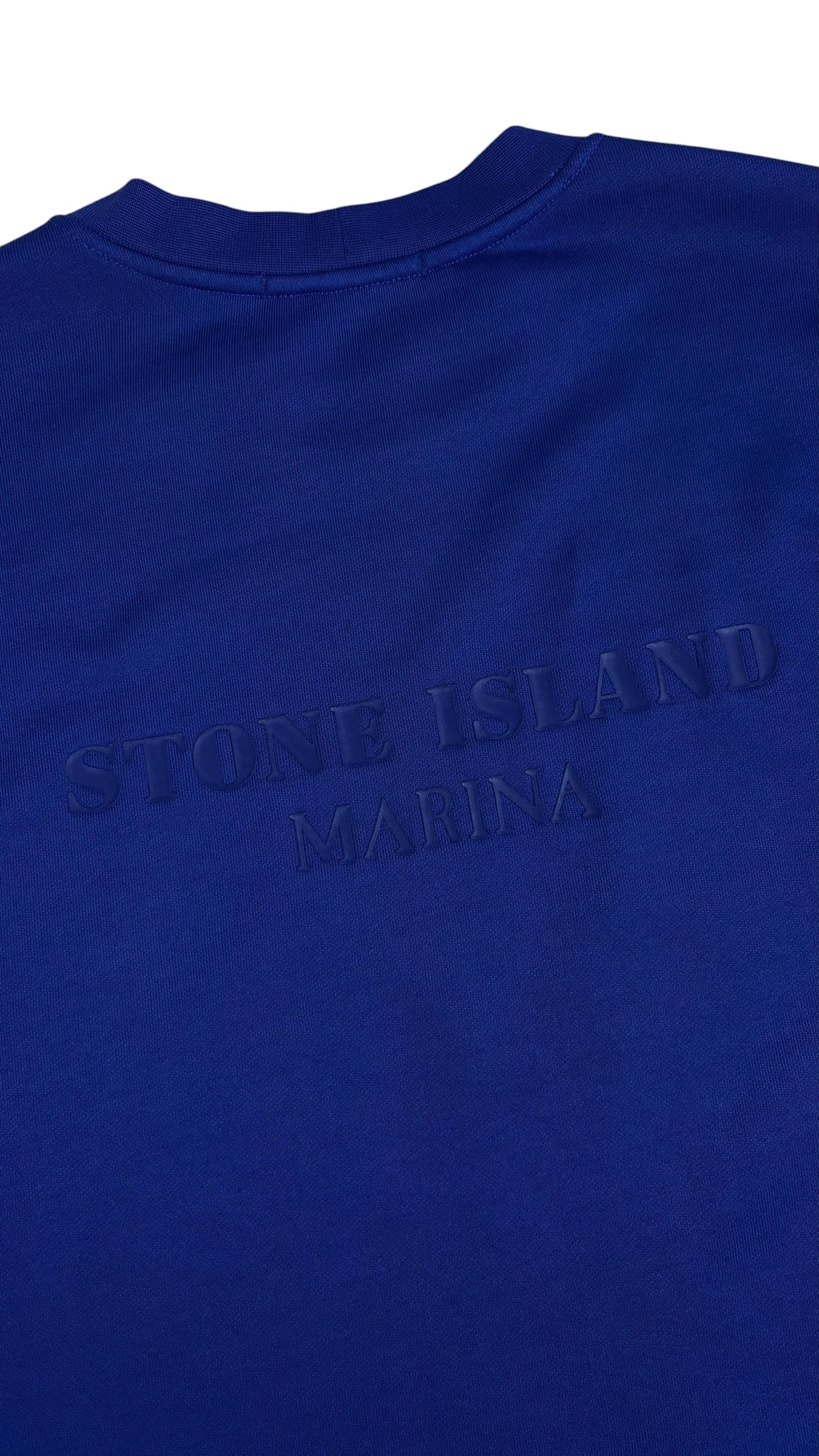 Crewneck Pull Stone Island Marina - Bleu - Taille L