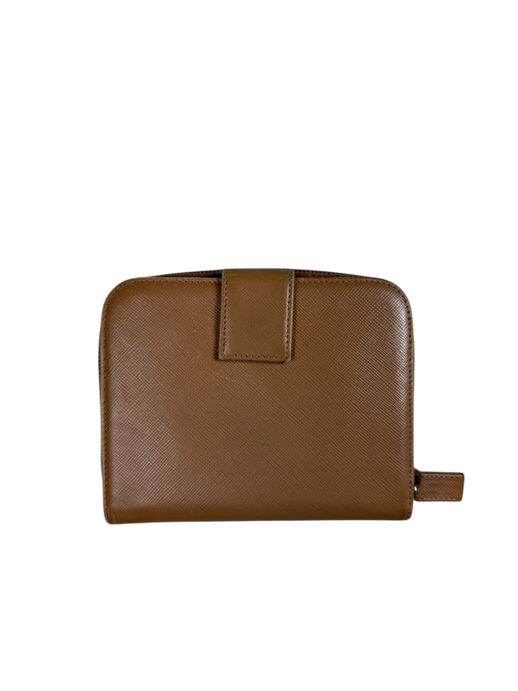 PORTE MONNAIE PRADA - MARRON