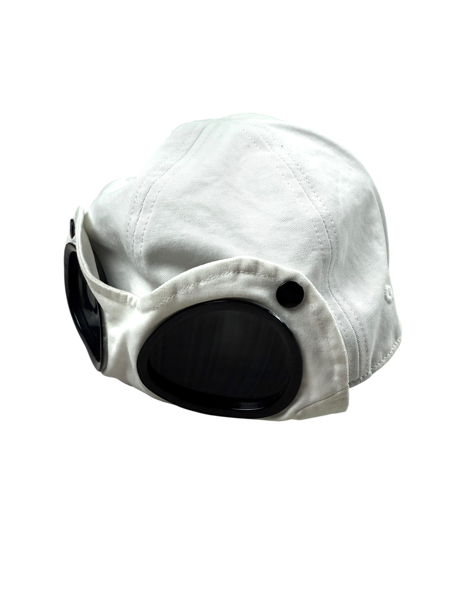 CASQUETTE C.P COMPANY GOGGLE CAP - BLANC - TAILLE UNI