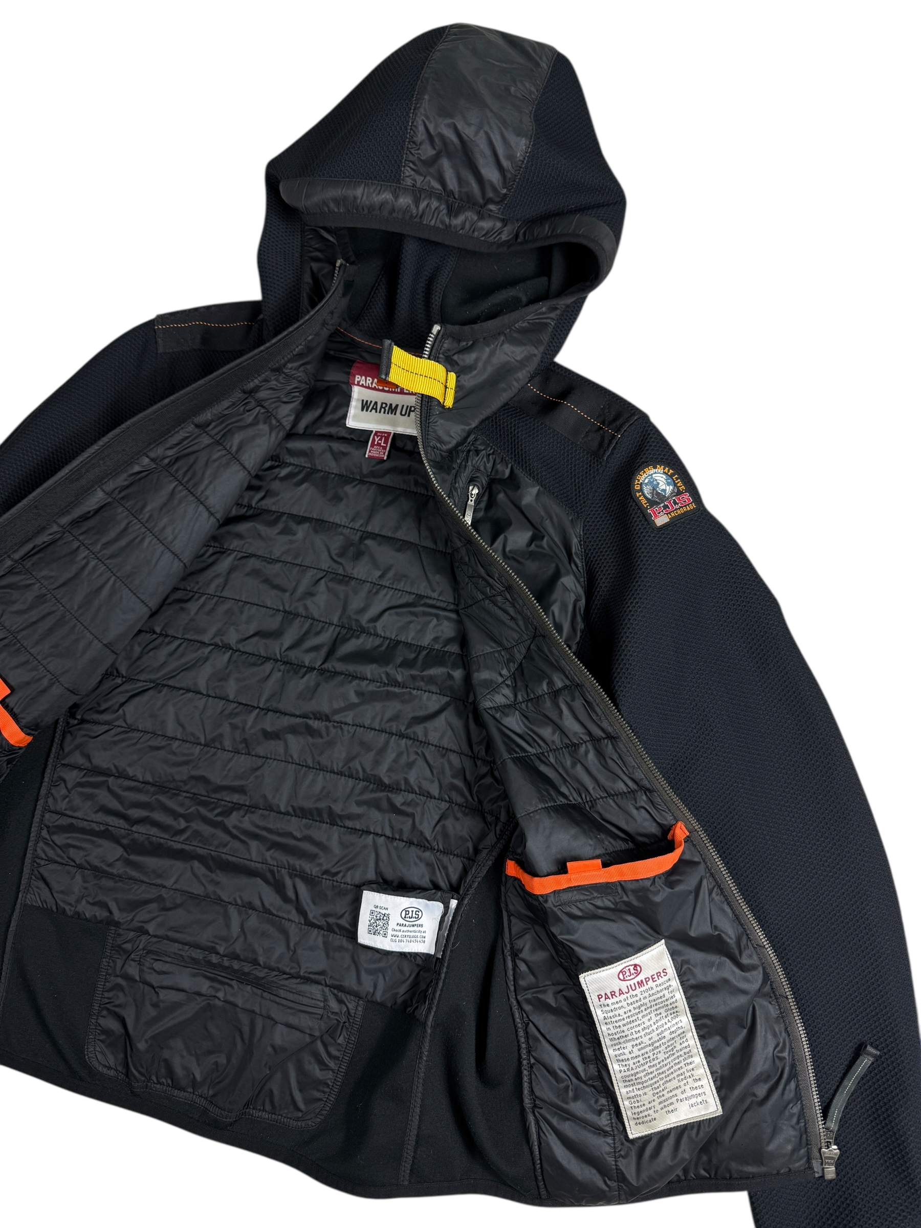 VESTE PARAJUMPERS WARM-UP - NOIR - TAILLE XS