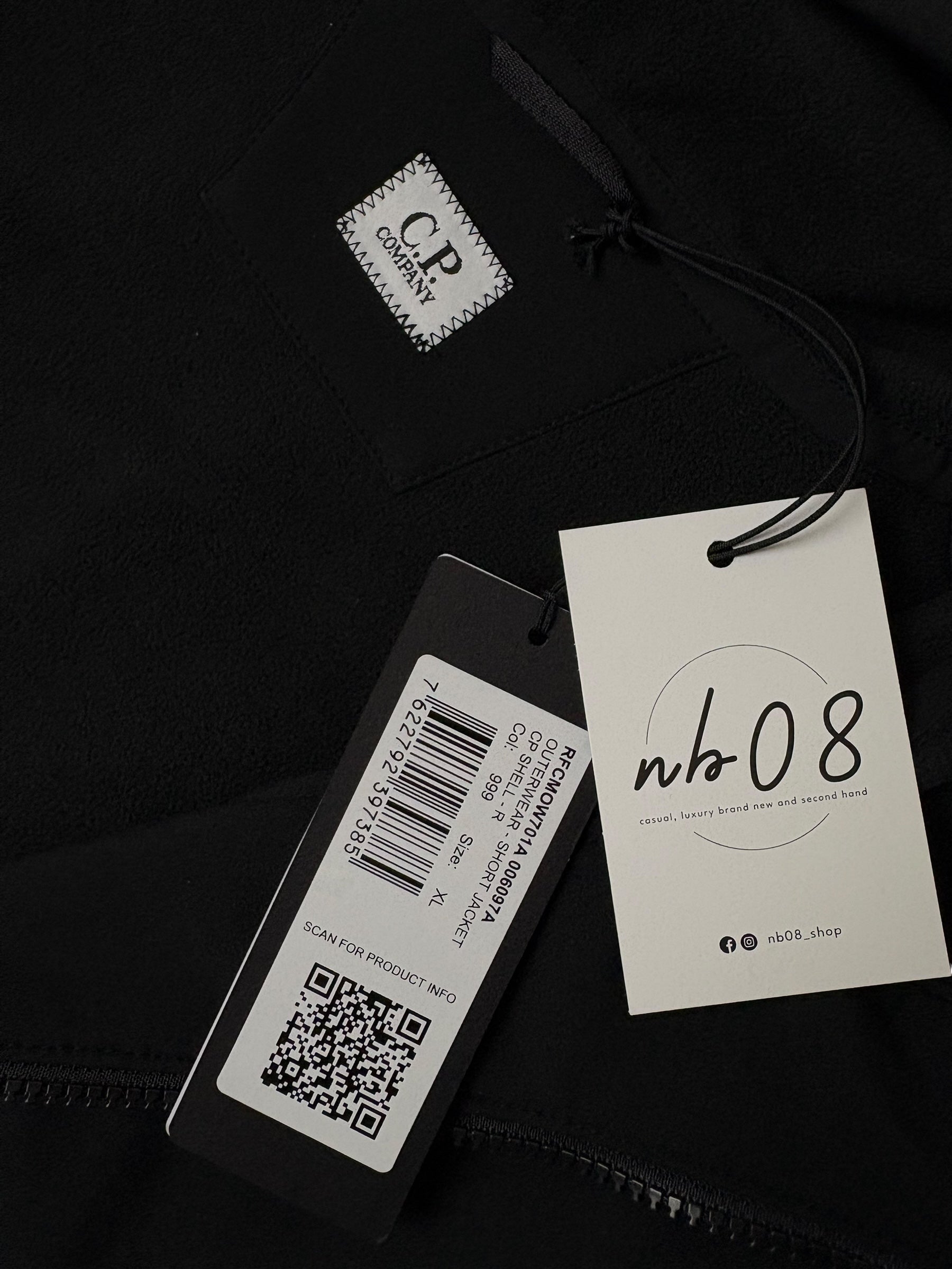 VESTE C.P COMPANY SHELL-R - NOIR - TAILLE XL - NEUF