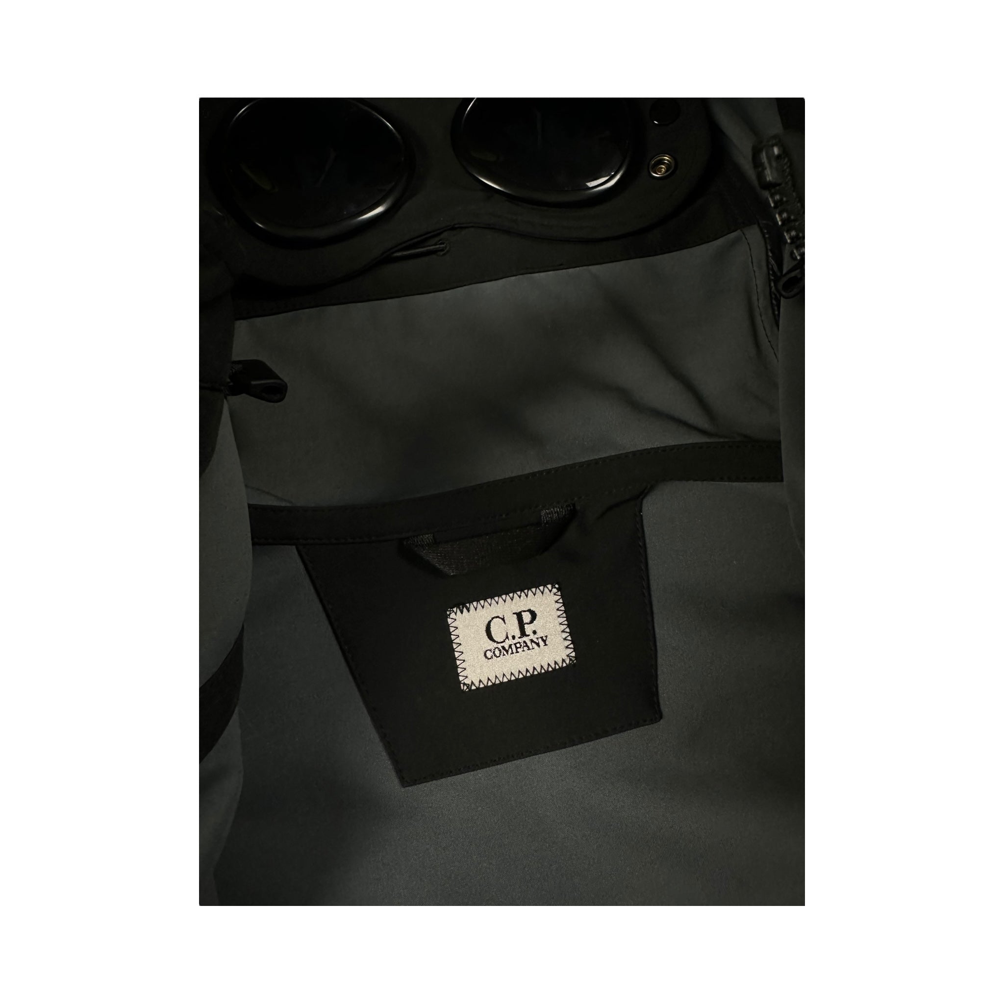 VESTE À CAPUCHE C.P COMPANY SHELL GOGGLE JACKET - NB08