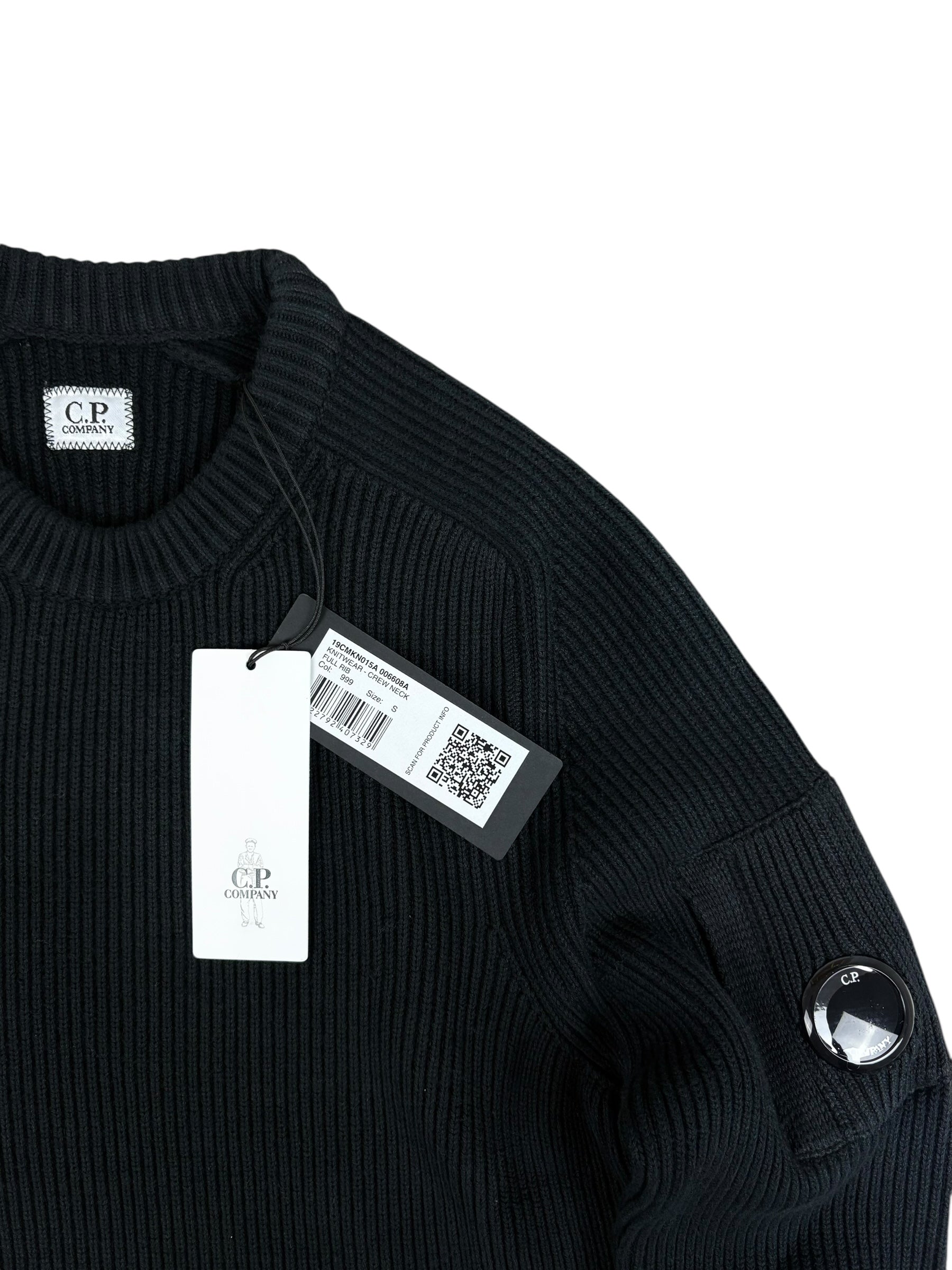 PULL C.P COMPANY - NOIR - NEUF