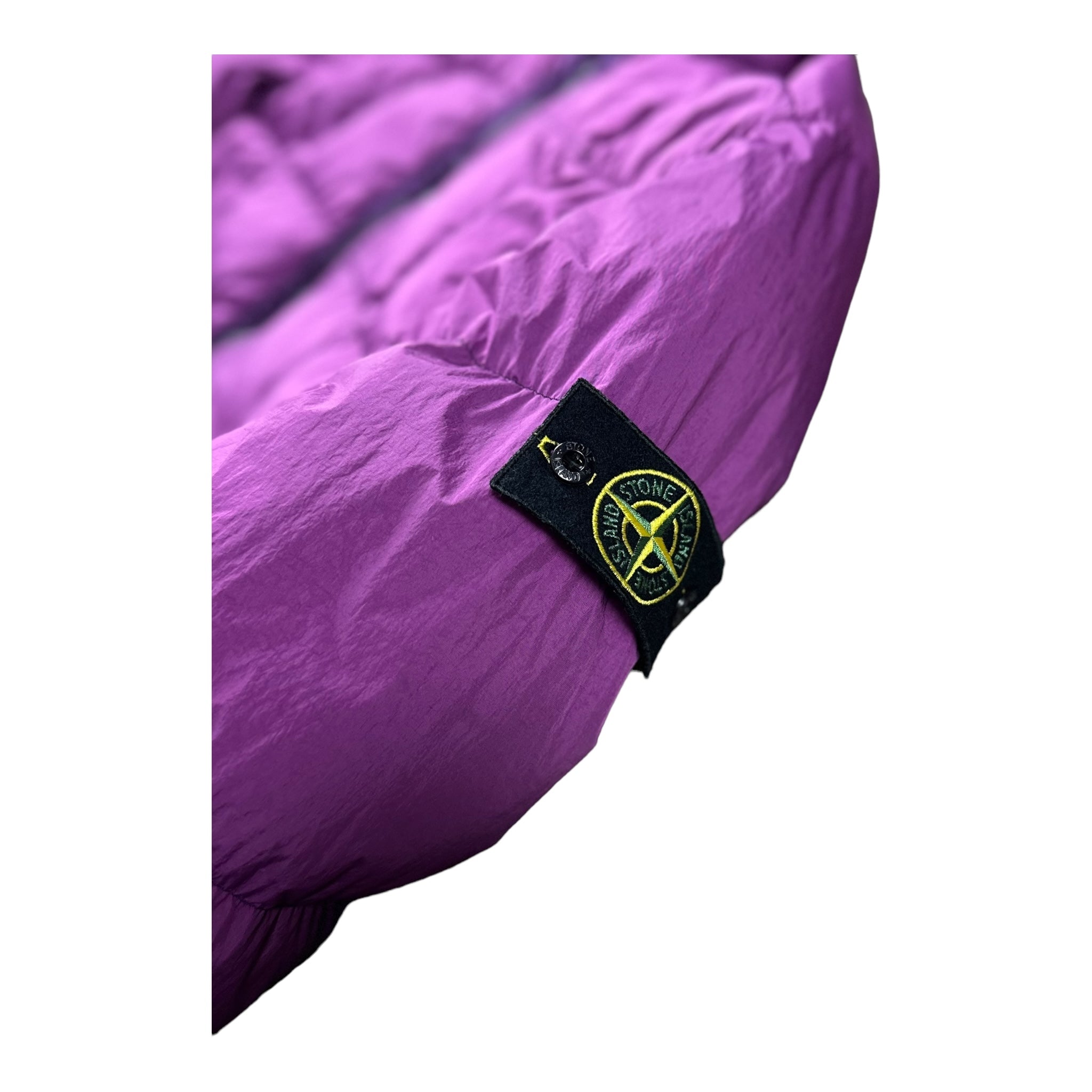 DOUDOUNE À CAPUCHE STONE ISLAND GARMENT DYED CRINKLE REPS NY DOWN - NB08