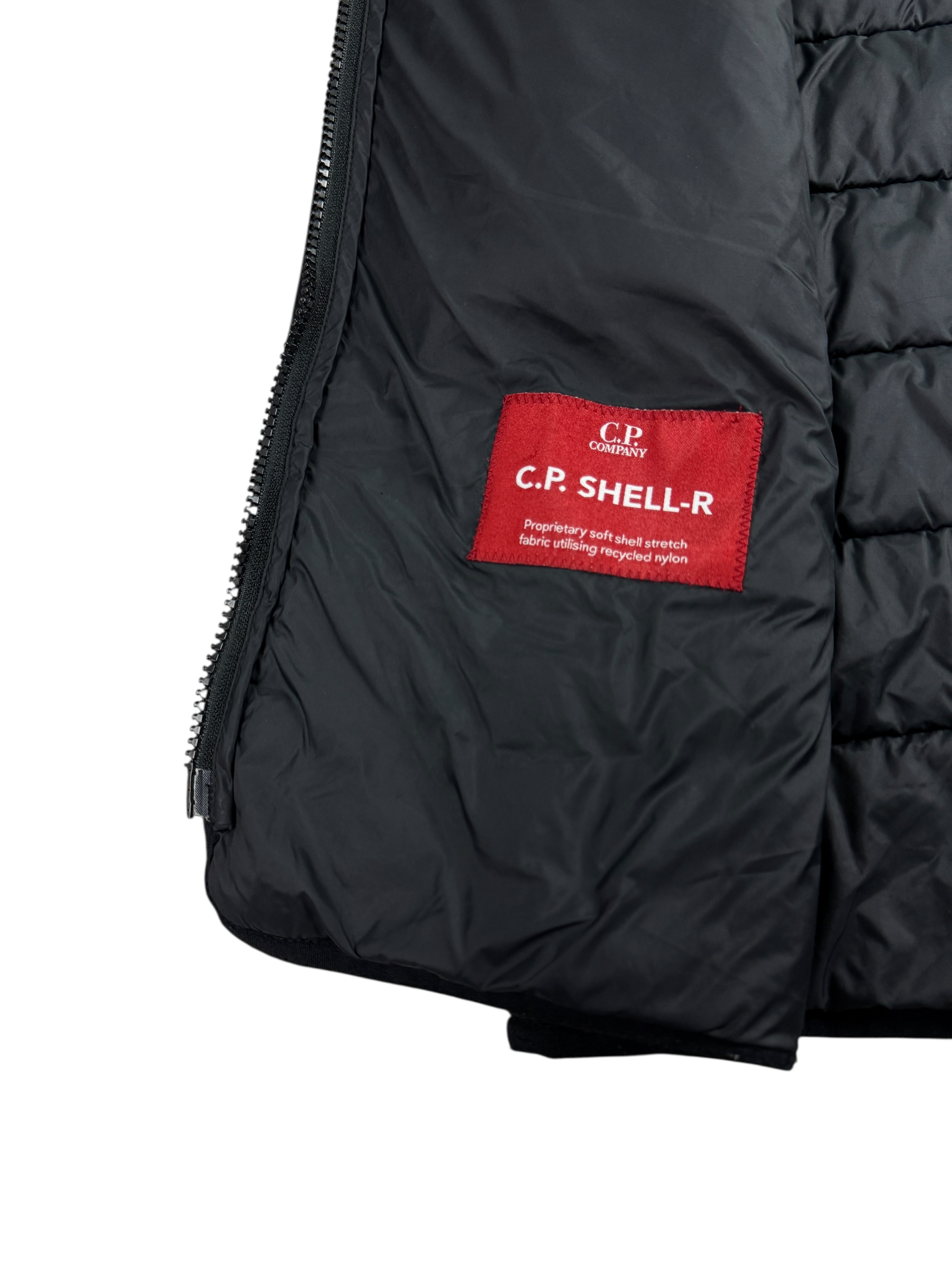 GILET C.P COMPANY SHELL-R GOGGLE JACKET NOIR - TAILLE S