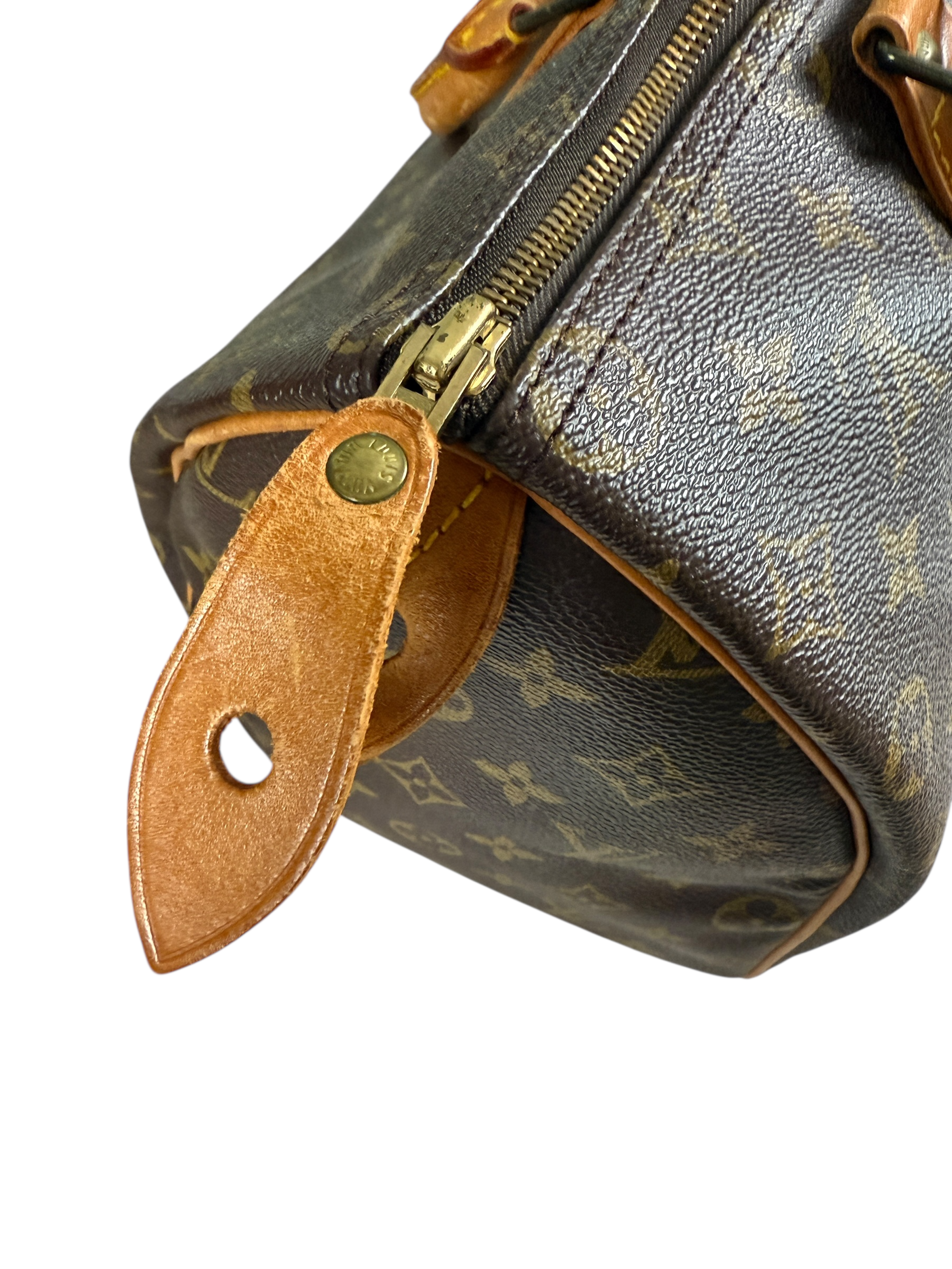 SAC À MAIN LOUIS VUITTON SPEEDY 35 - TOILE MONOGRAM - MARRON - VL882