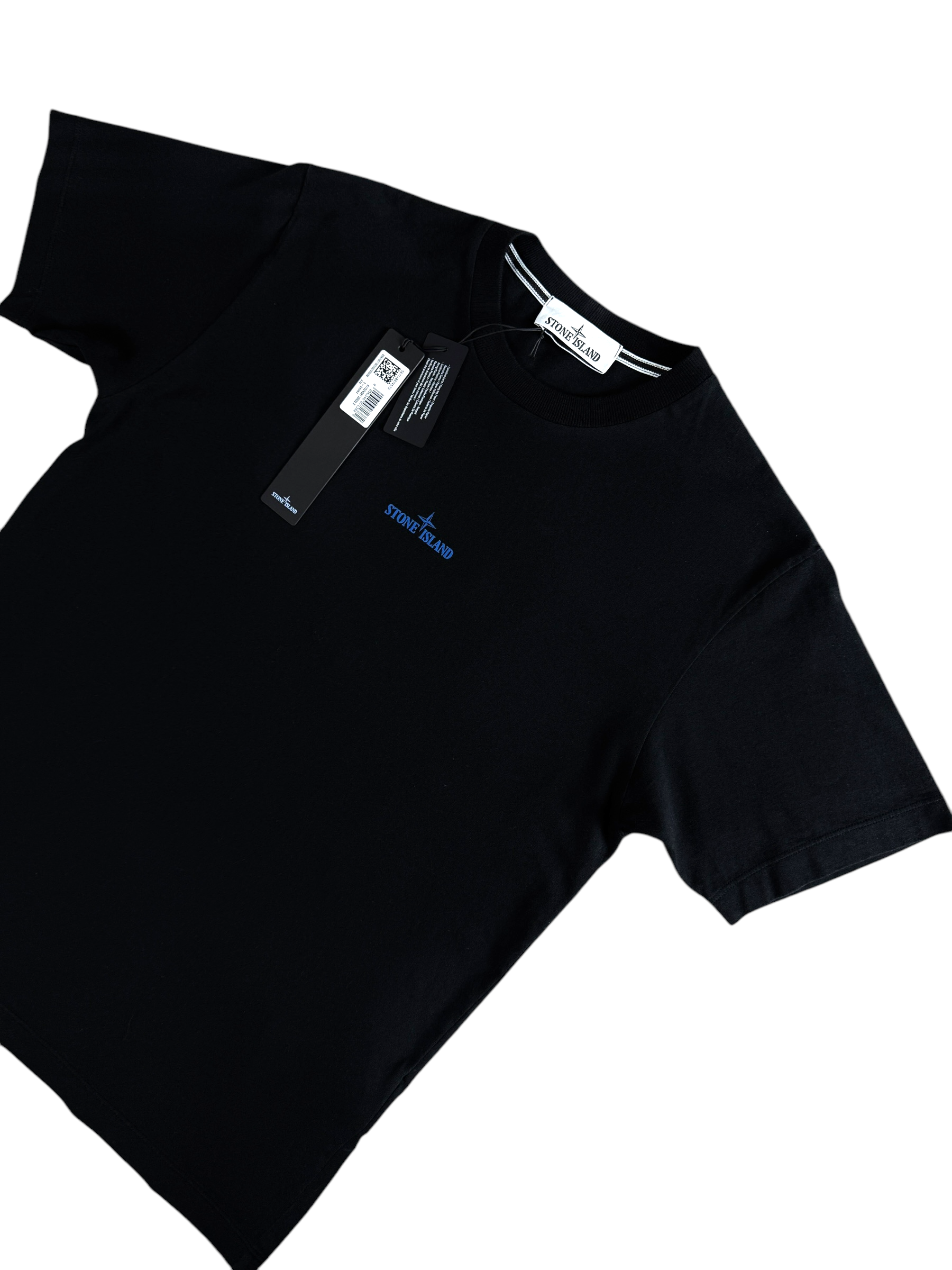 TEE-SHIRT STONE ISLAND NOIR - COLLECTION 2025 - NEUF