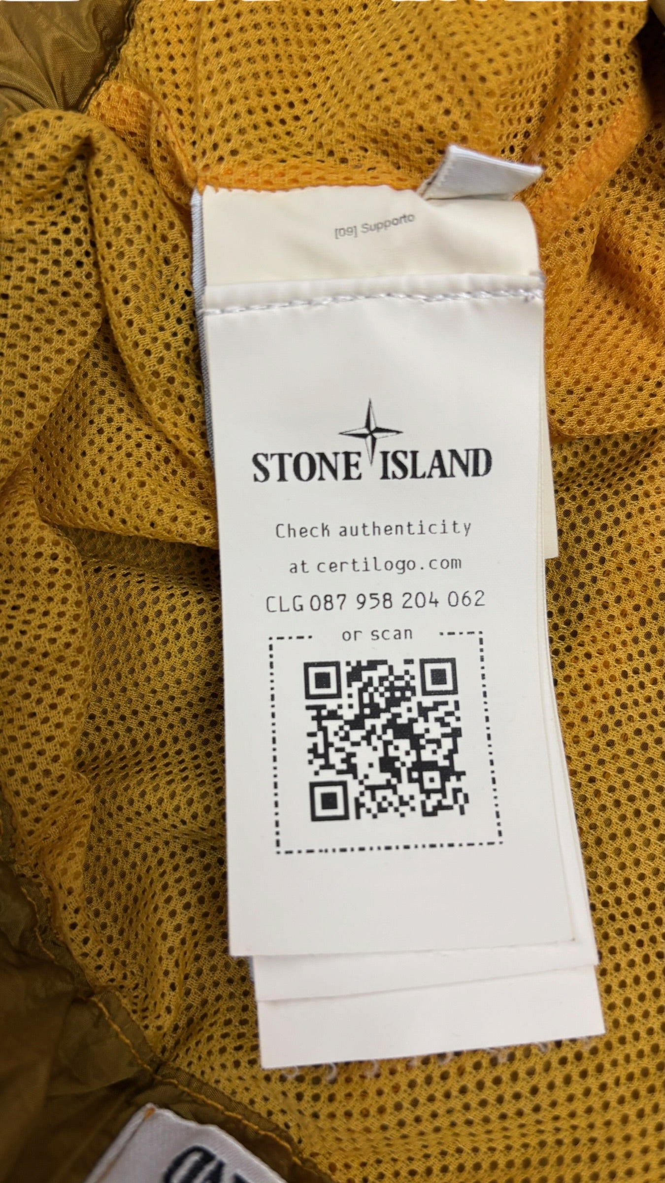 Short de Bain Stone Island - Jaune - Taille S