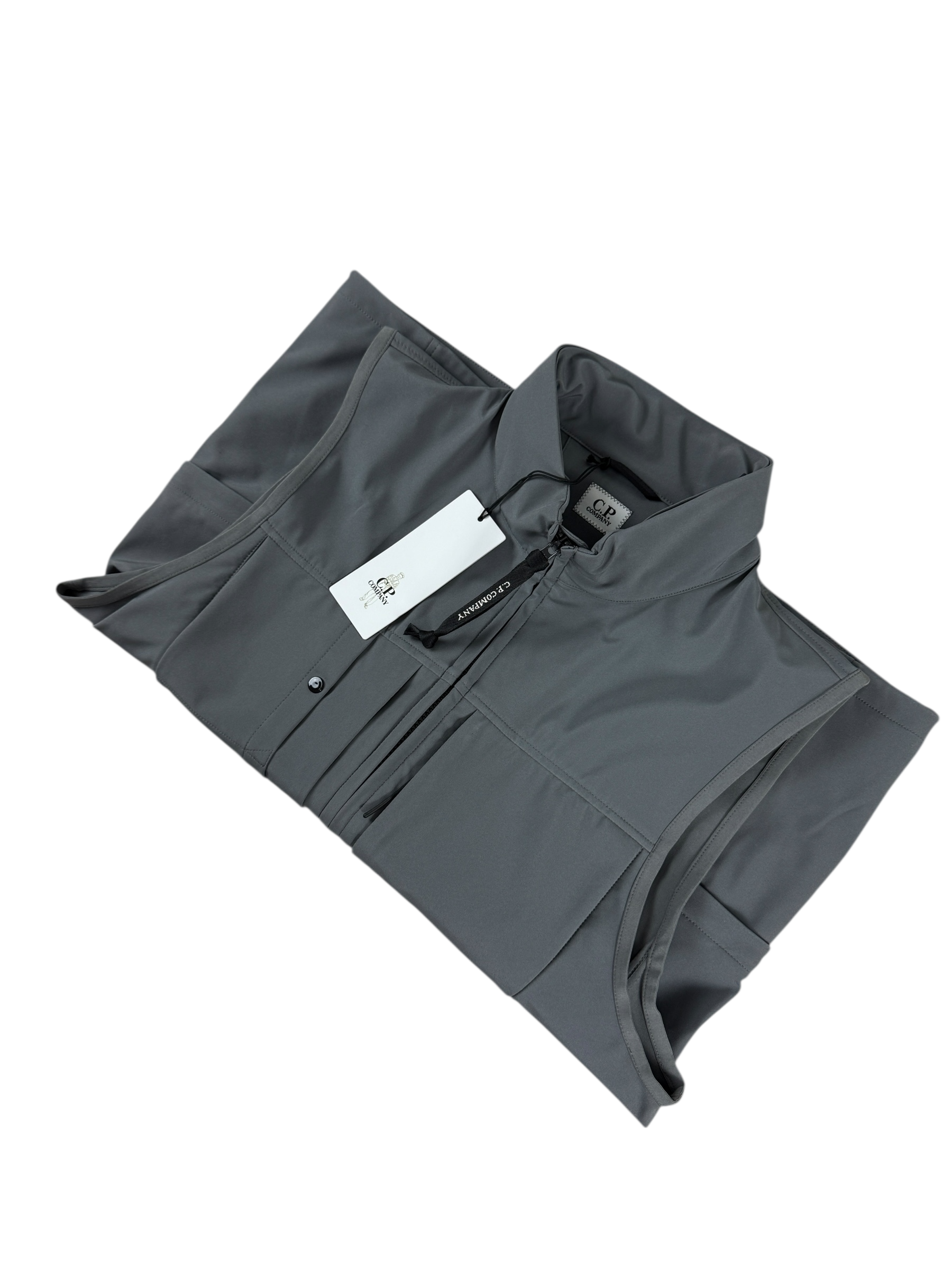 GILET C.P COMPANY SHELL-R - GRIS - NEUF